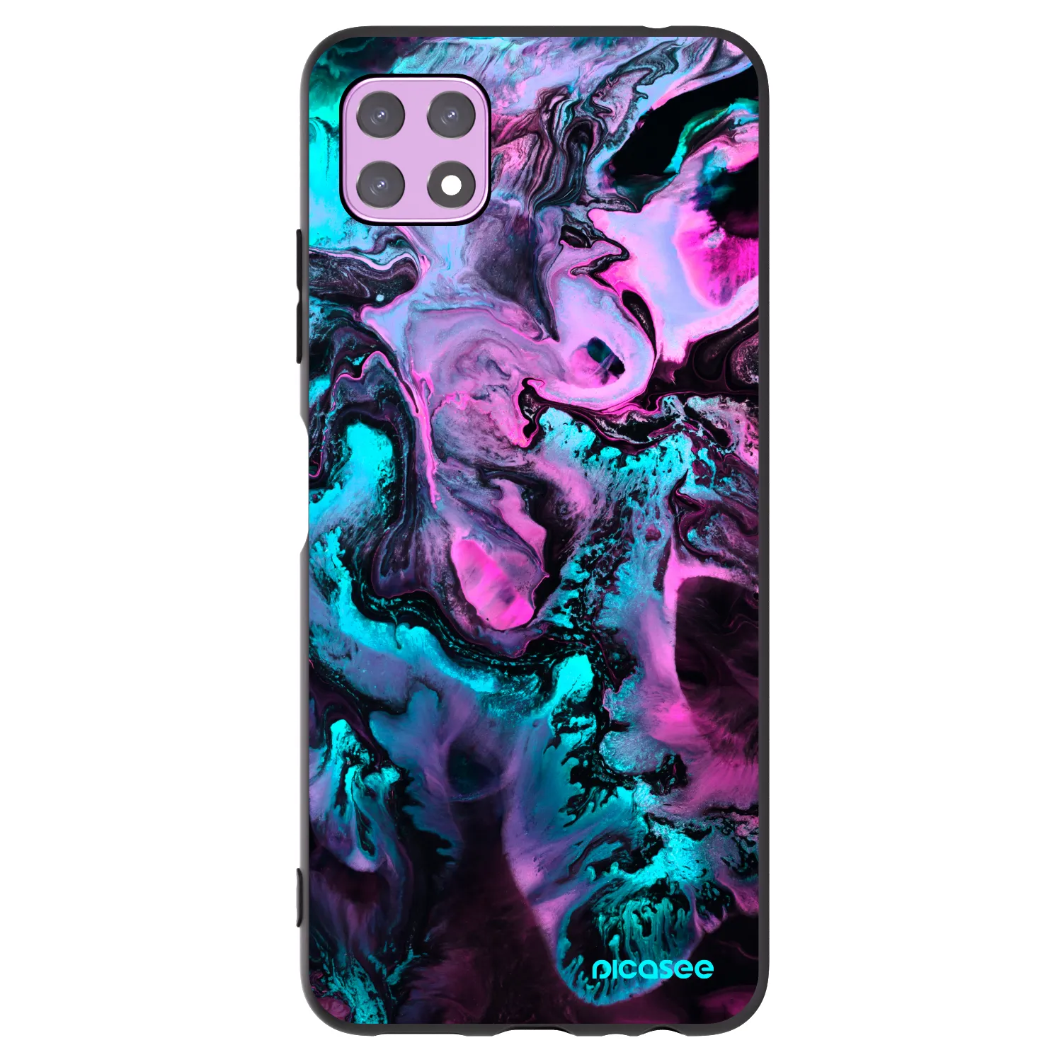 Picasee silikonový černý obal pro Samsung Galaxy A22 A226B 5G - Lean