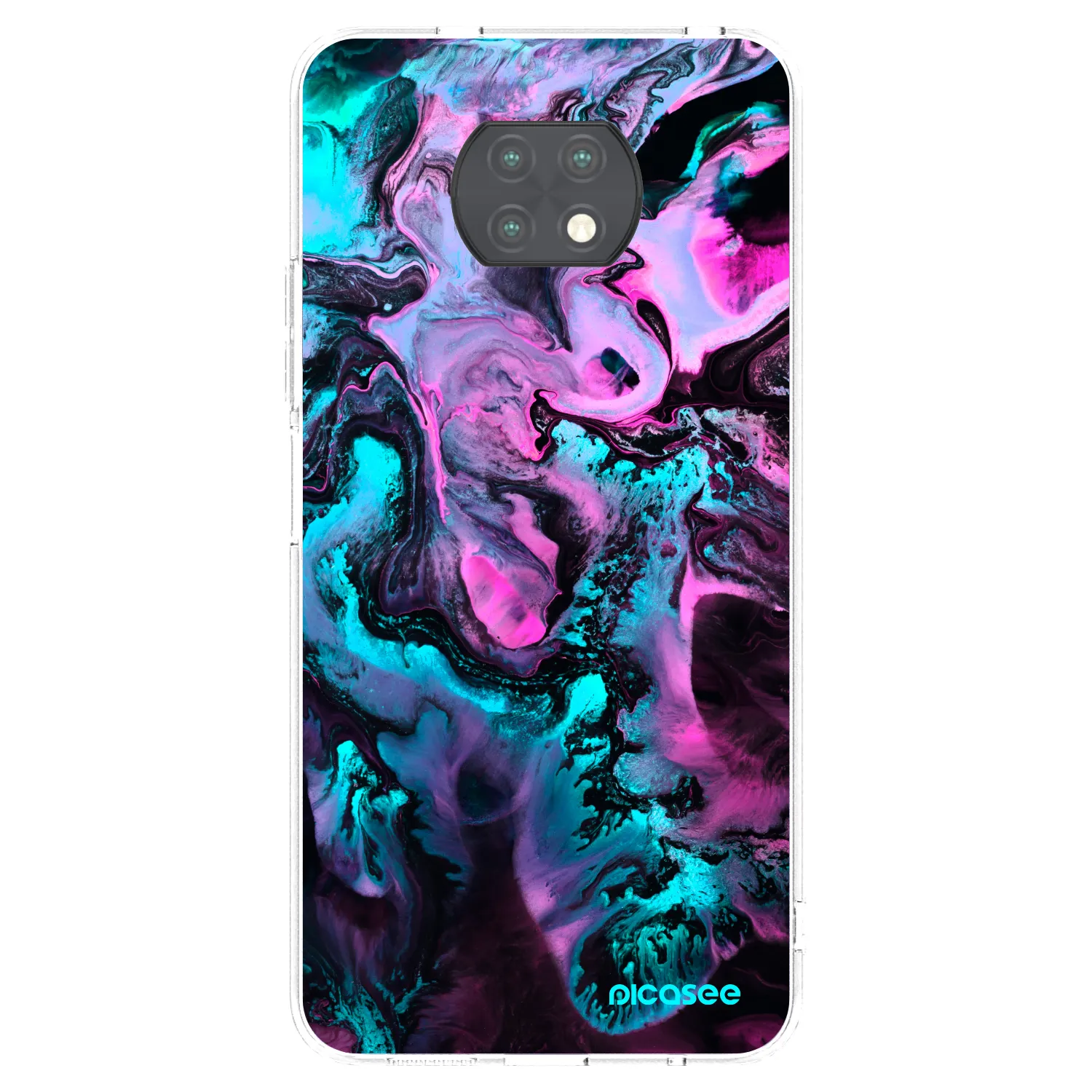 Picasee silikonový průhledný obal pro Xiaomi Redmi Note 9T - Lean