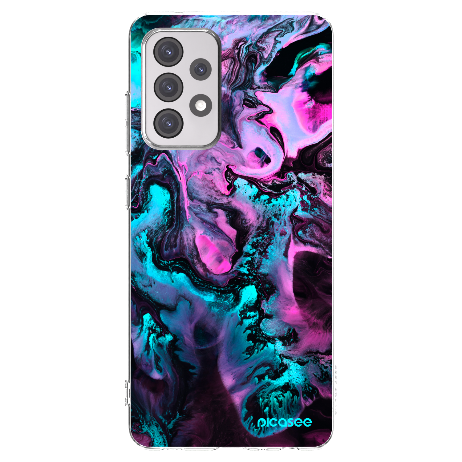 Picasee silikonový průhledný obal pro Samsung Galaxy A52s 5G A528B - Lean