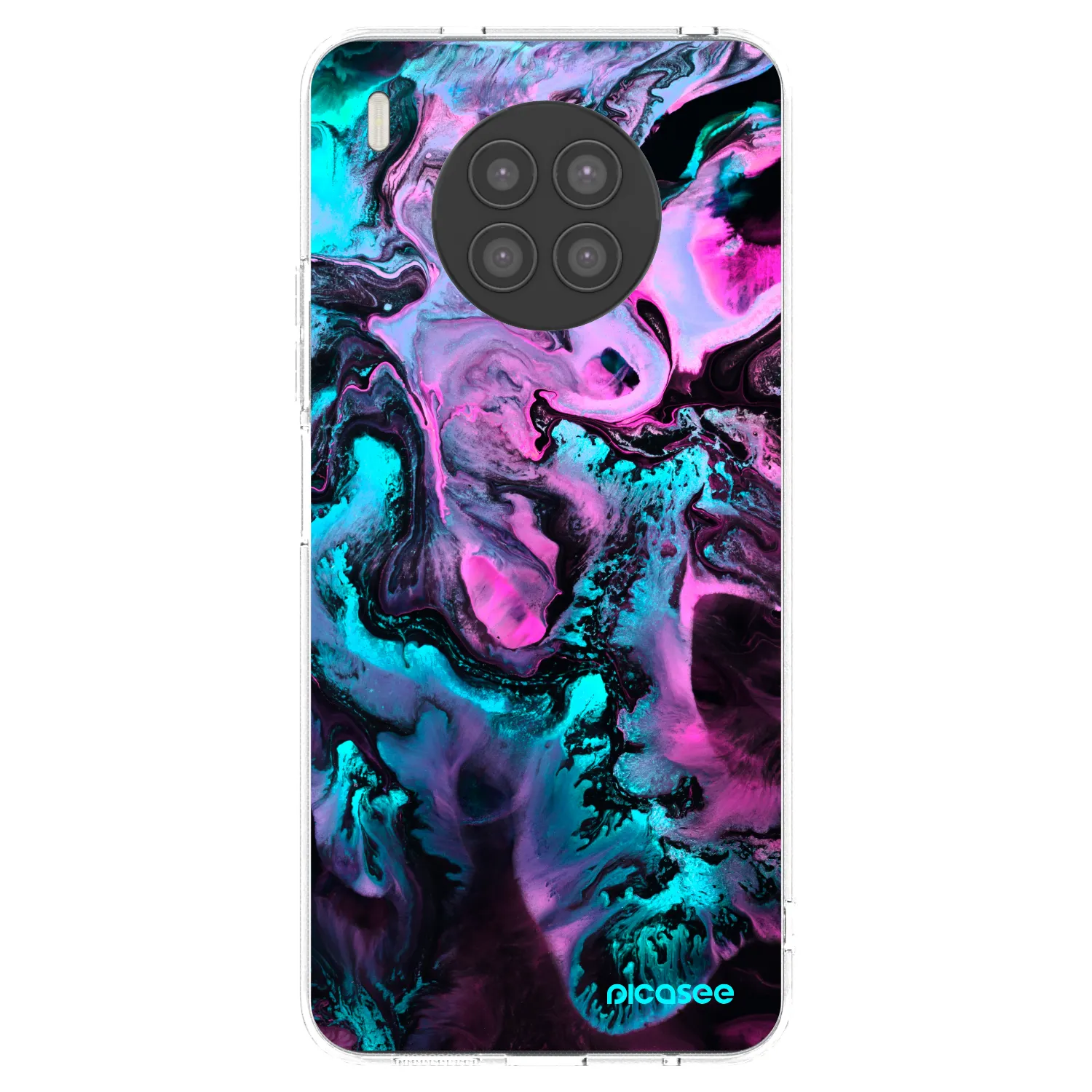 Picasee silikonový průhledný obal pro Huawei Nova 8i - Lean