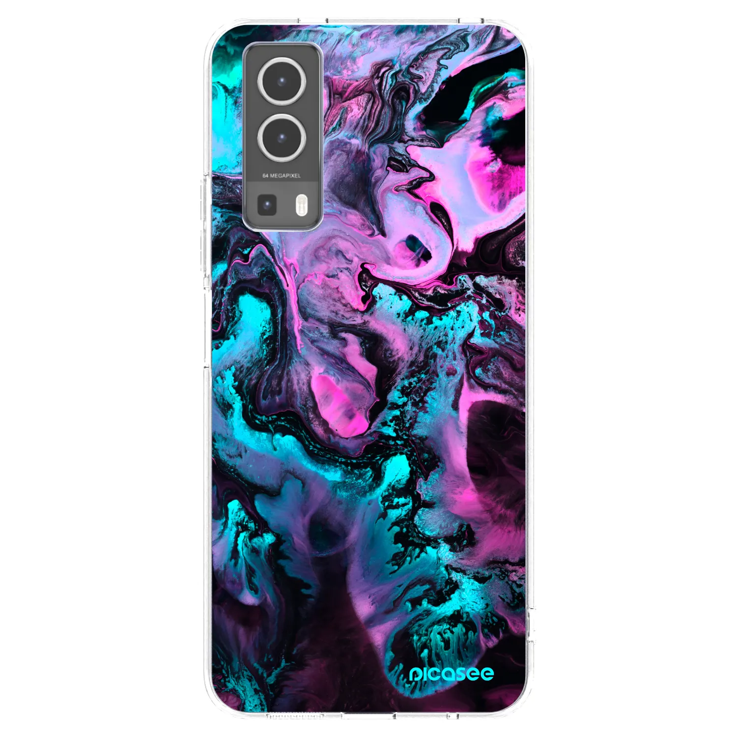 Picasee silikonový průhledný obal pro Vivo Y72 5G - Lean