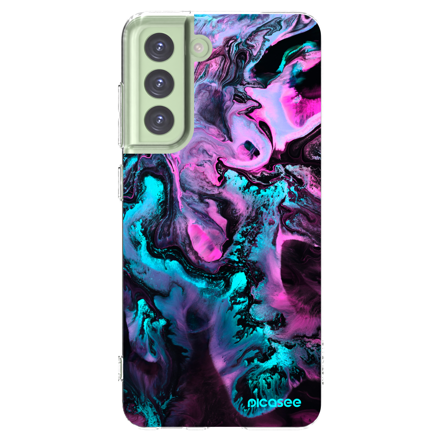 Picasee silikonový průhledný obal pro Samsung Galaxy S21 FE 5G - Lean