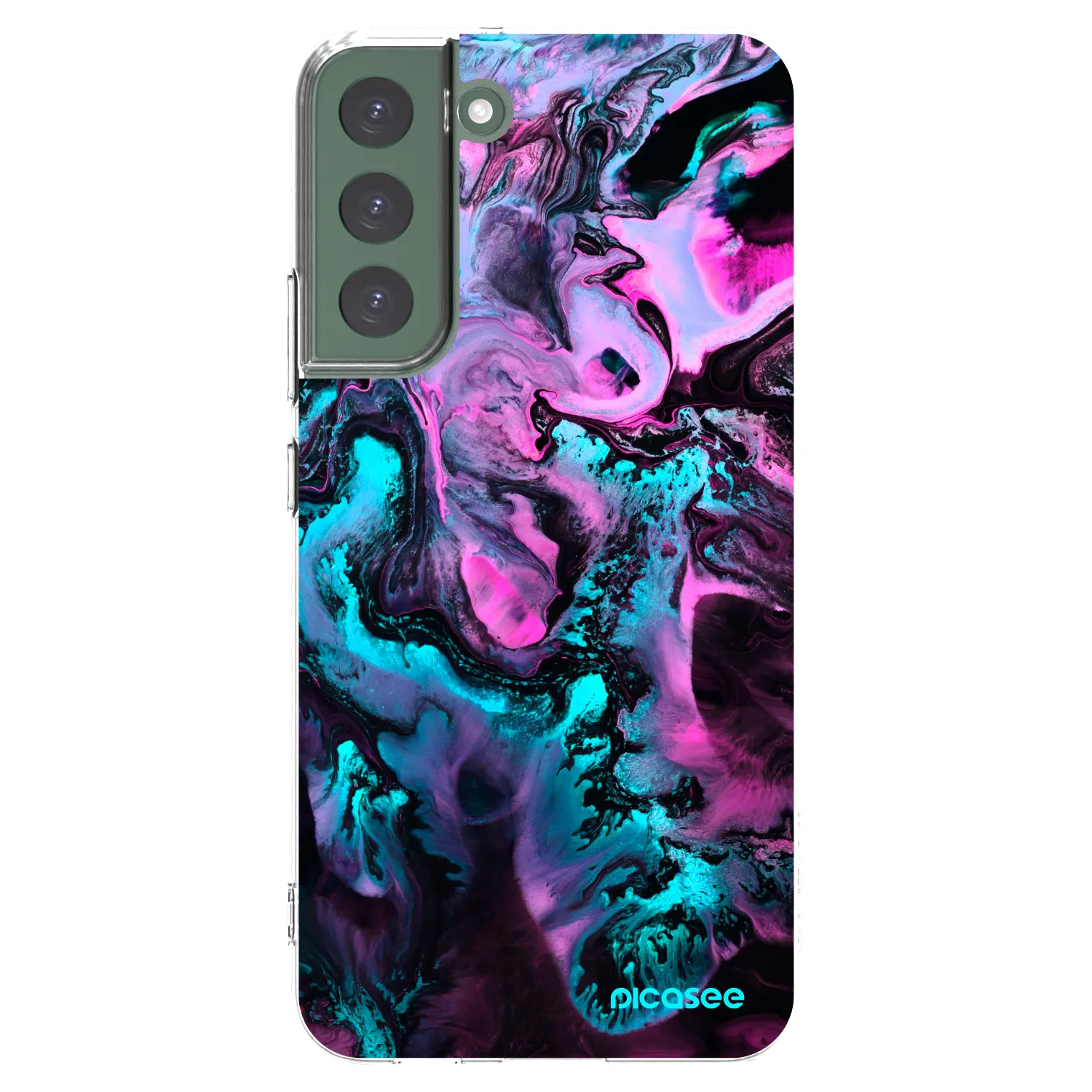 Picasee silikonový průhledný obal pro Samsung Galaxy S22+ 5G - Lean