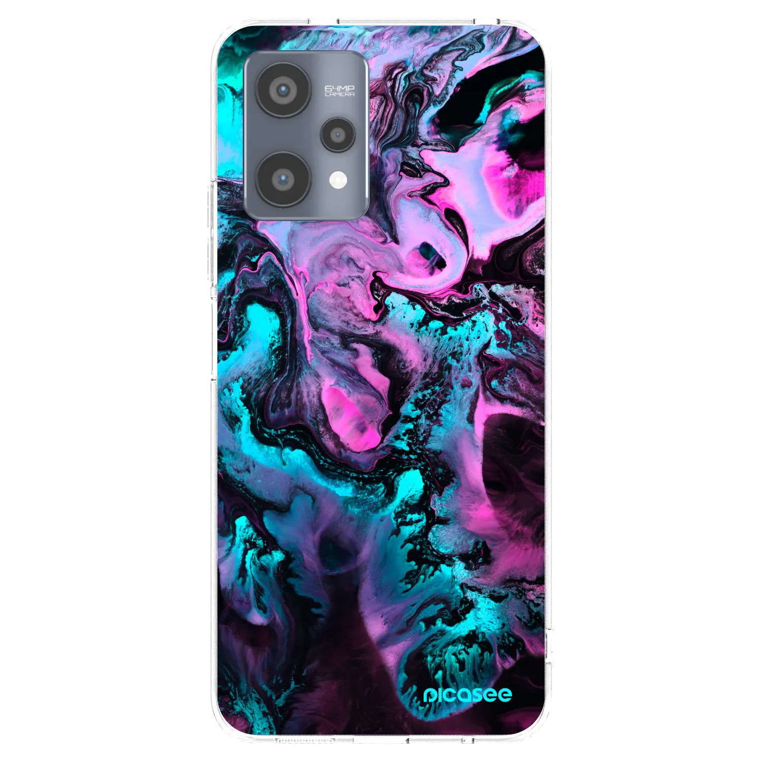 Picasee silikonový průhledný obal pro Realme 9 Pro 5G - Lean