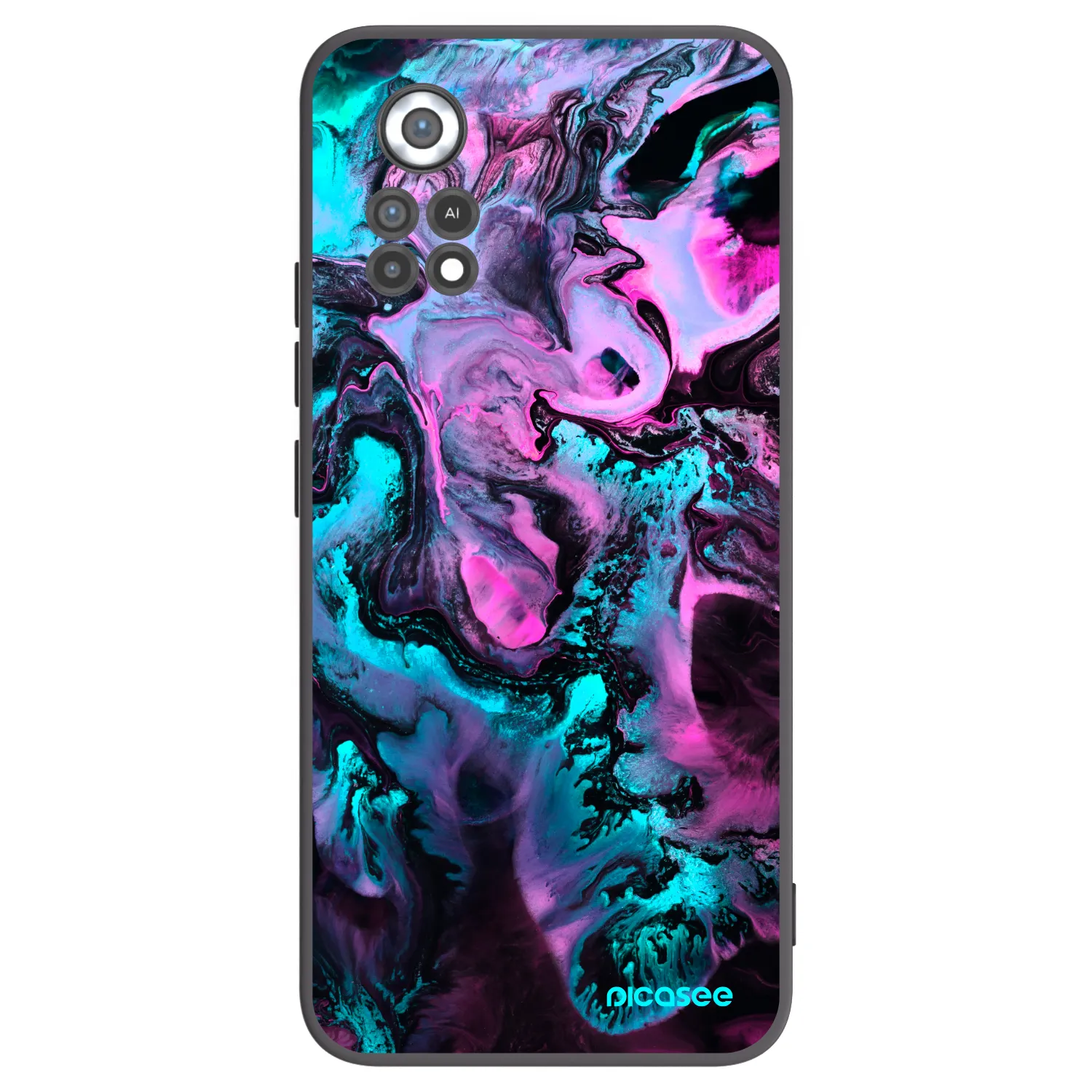 Picasee silikonový černý obal pro Xiaomi Poco X4 Pro 5G - Lean