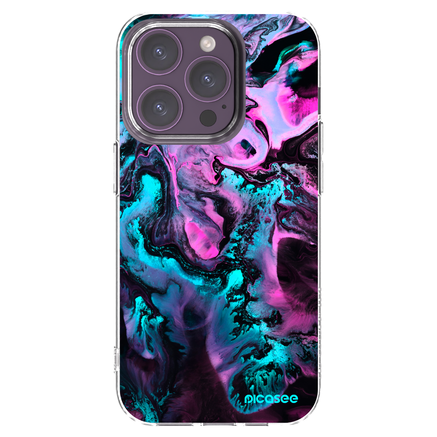 Picasee silikonový průhledný obal pro Apple iPhone 14 Pro - Lean