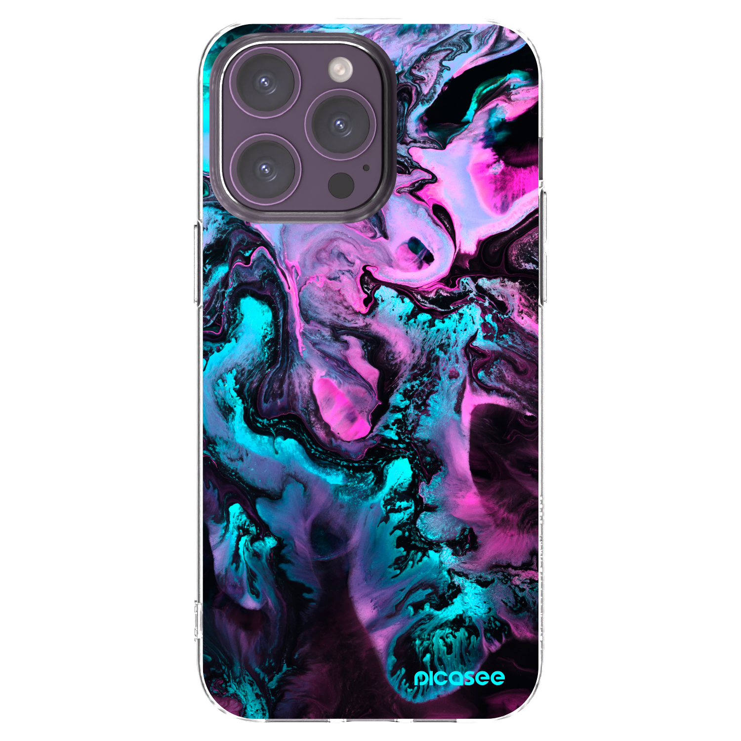 Picasee silikonový průhledný obal pro Apple iPhone 14 Pro Max - Lean