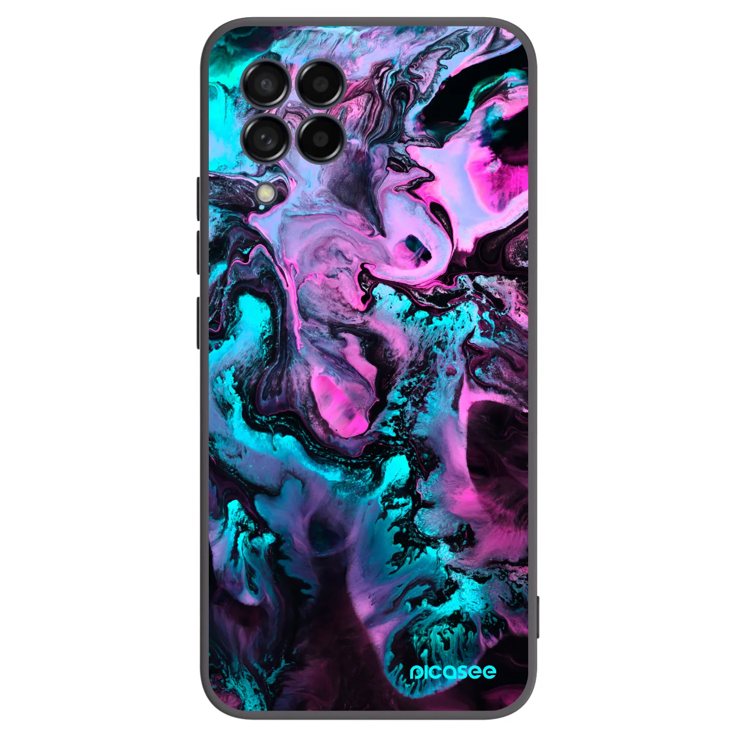 Picasee silikonový černý obal pro Samsung Galaxy M53 5G - Lean