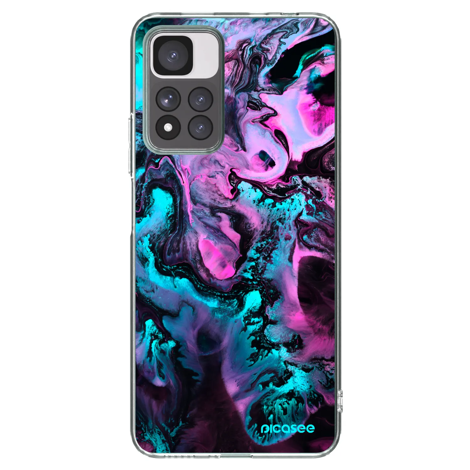 Picasee silikonový průhledný obal pro Xiaomi Redmi Note 11 Pro+ 5G - Lean
