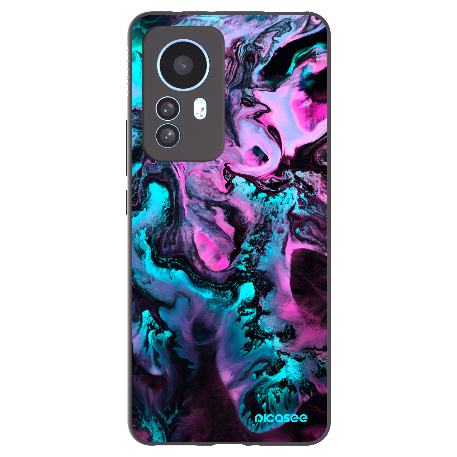 Picasee silikonový černý obal pro Xiaomi 12T Pro - Lean