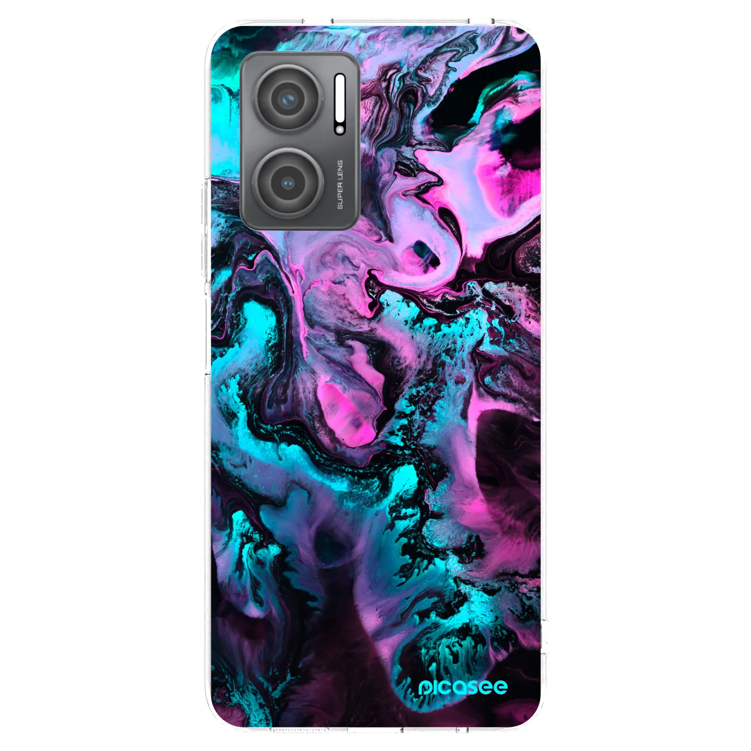 Picasee silikonový průhledný obal pro Xiaomi Redmi 10 5G - Lean