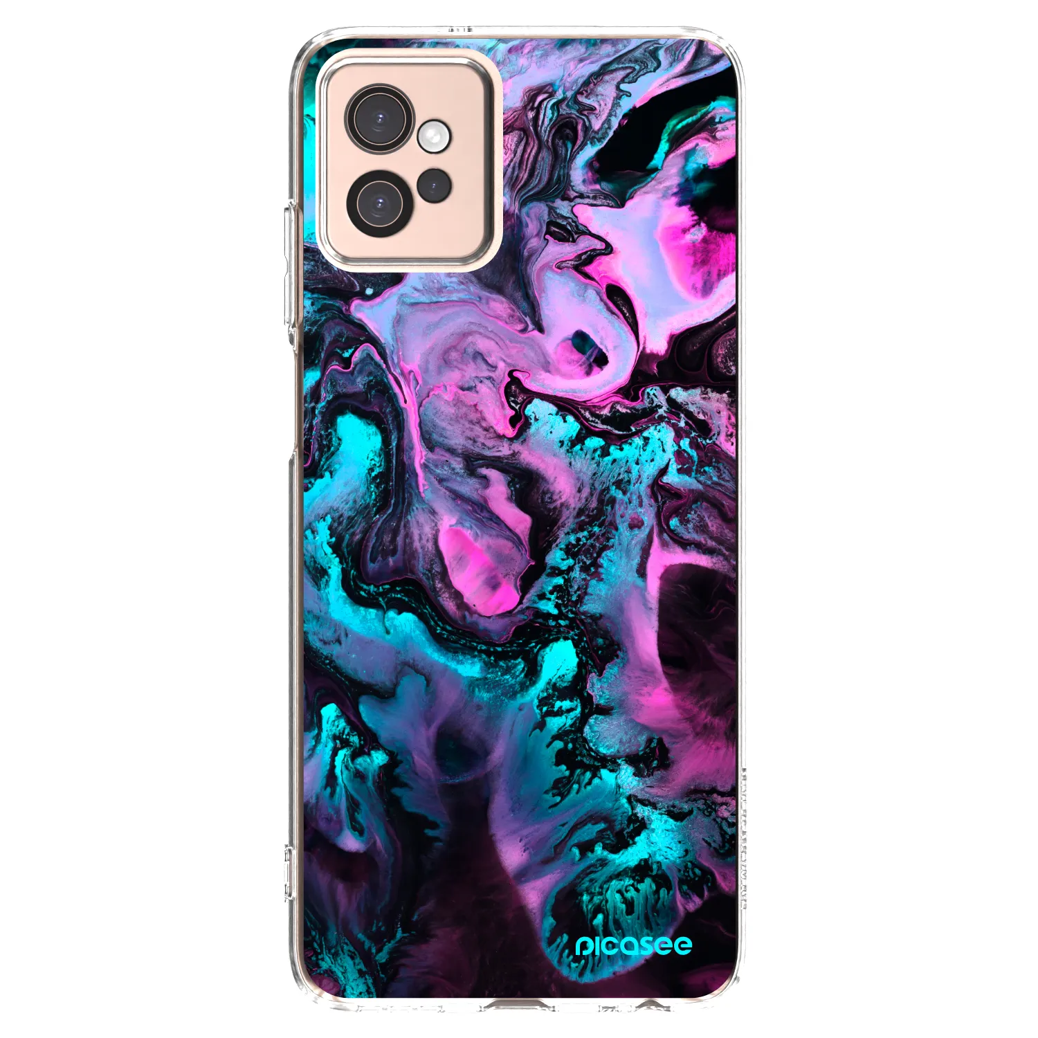 Picasee silikonový průhledný obal pro Motorola Moto G32 - Lean