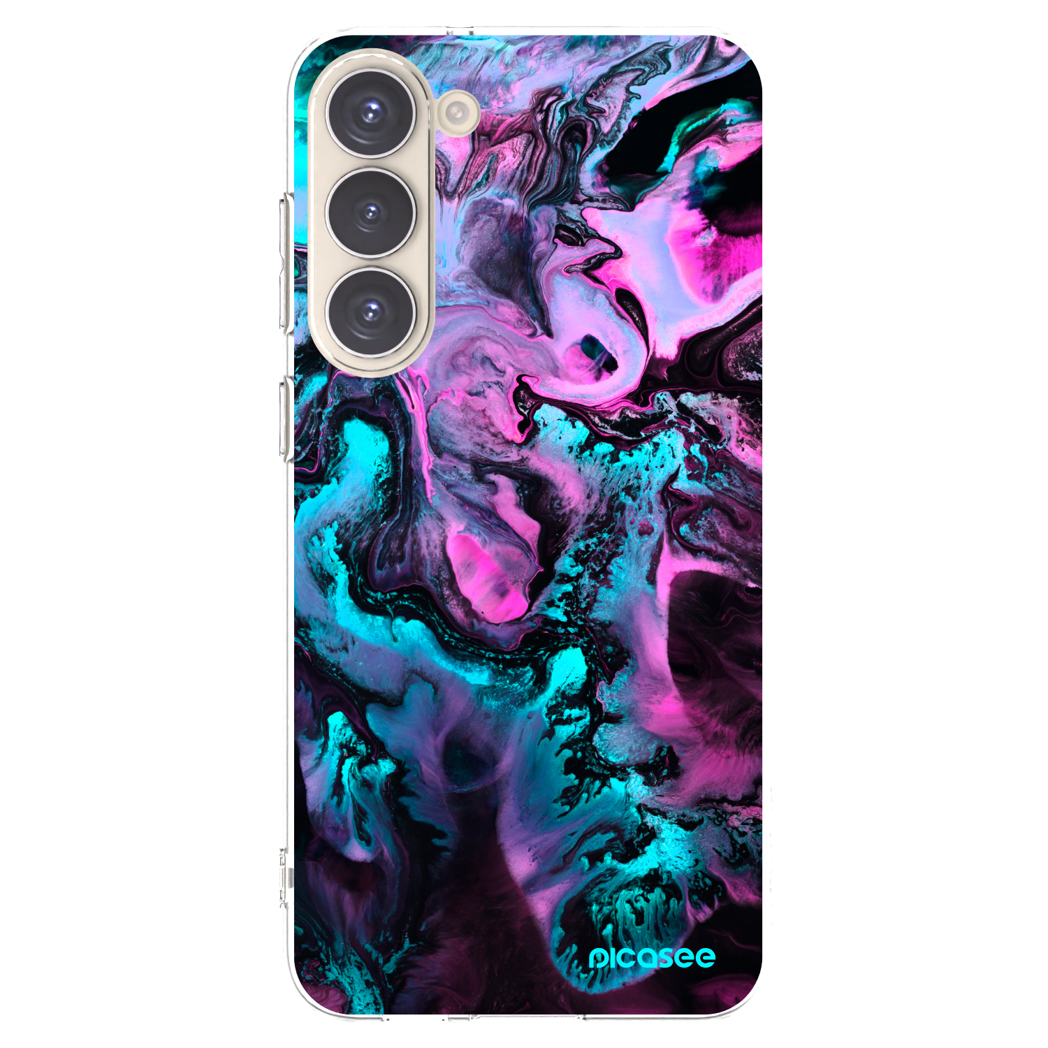 Picasee silikonový průhledný obal pro Samsung Galaxy S23+ 5G - Lean