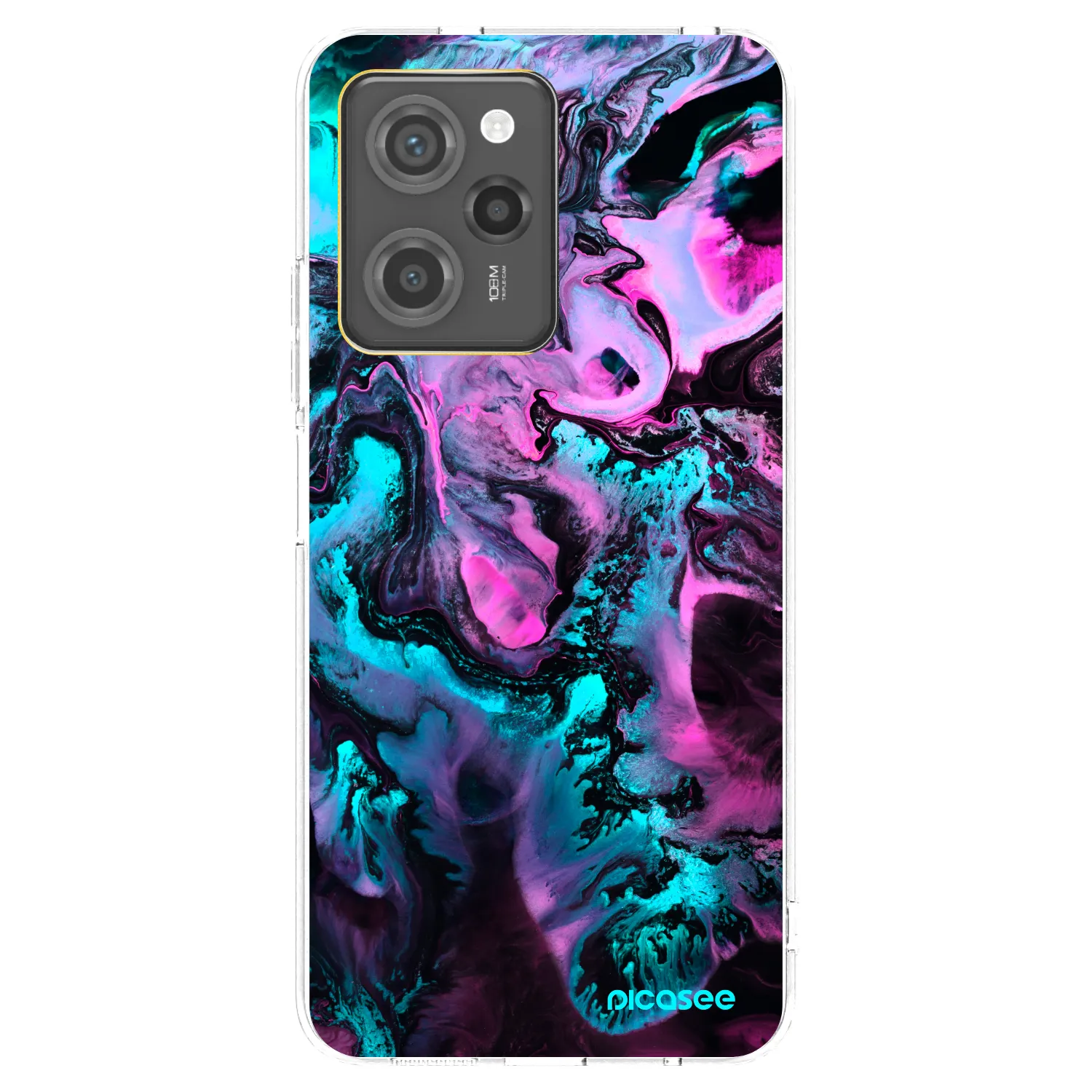 Picasee silikonový černý obal pro Xiaomi Poco X5 Pro - Lean