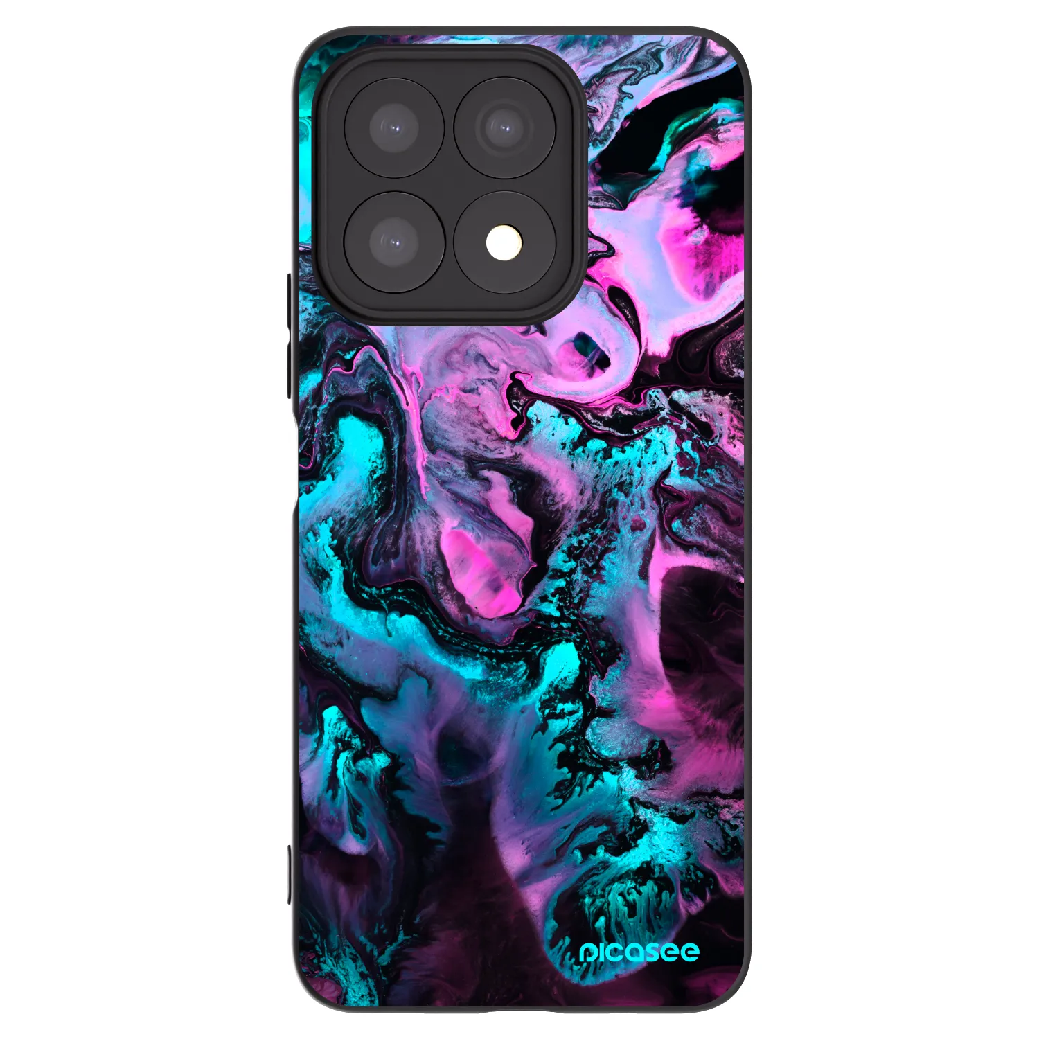 Picasee silikonový černý obal pro Honor X8a - Lean