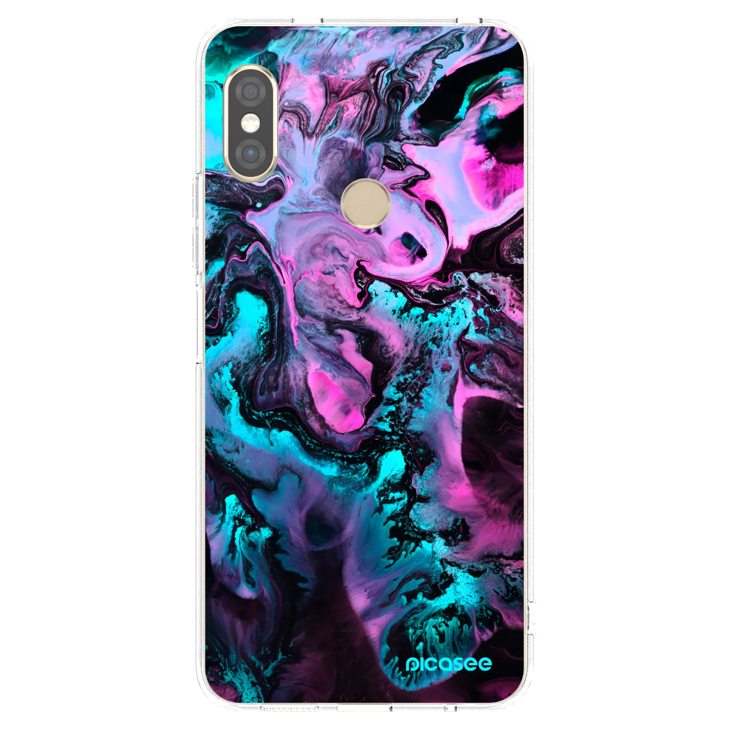 Picasee silikonový průhledný obal pro Xiaomi Redmi Note 5 Global - Lean