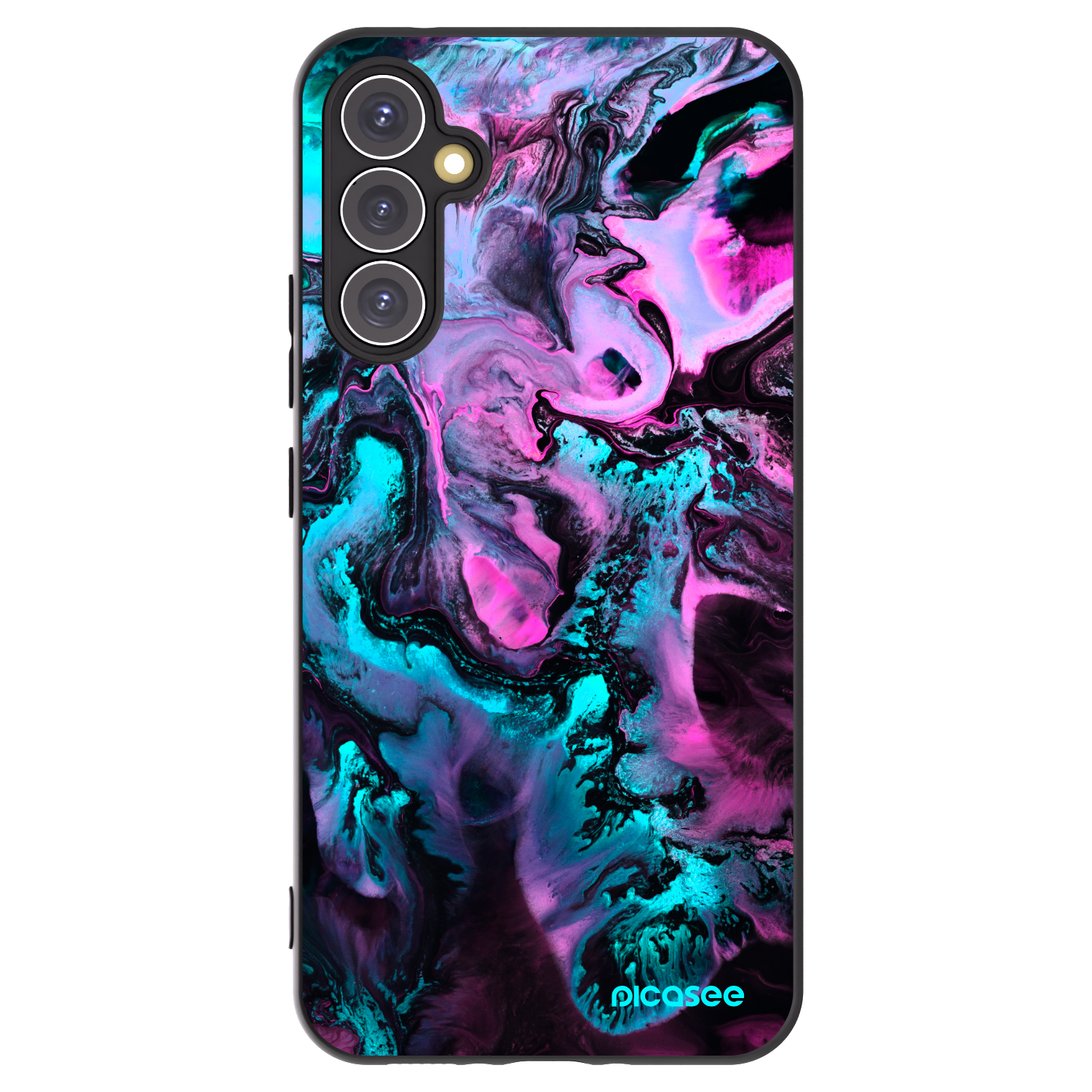 Picasee silikonový černý obal pro Samsung Galaxy A34 5G A346B - Lean