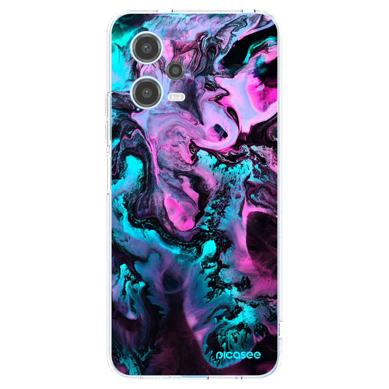 Picasee silikonový průhledný obal pro Xiaomi Redmi Note 12 5G - Lean