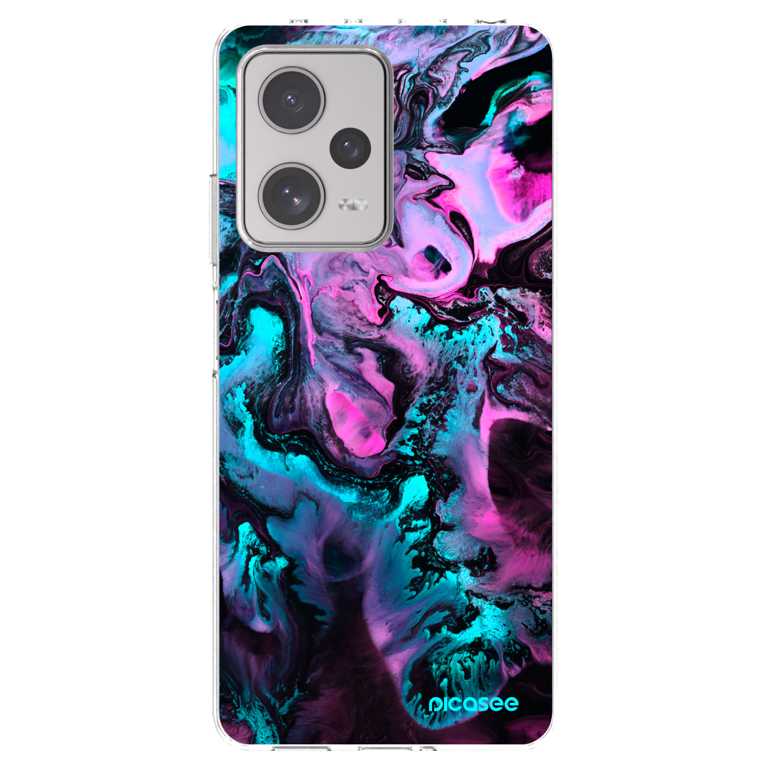 Picasee silikonový průhledný obal pro Xiaomi Redmi Note 12 Pro+ 5G - Lean