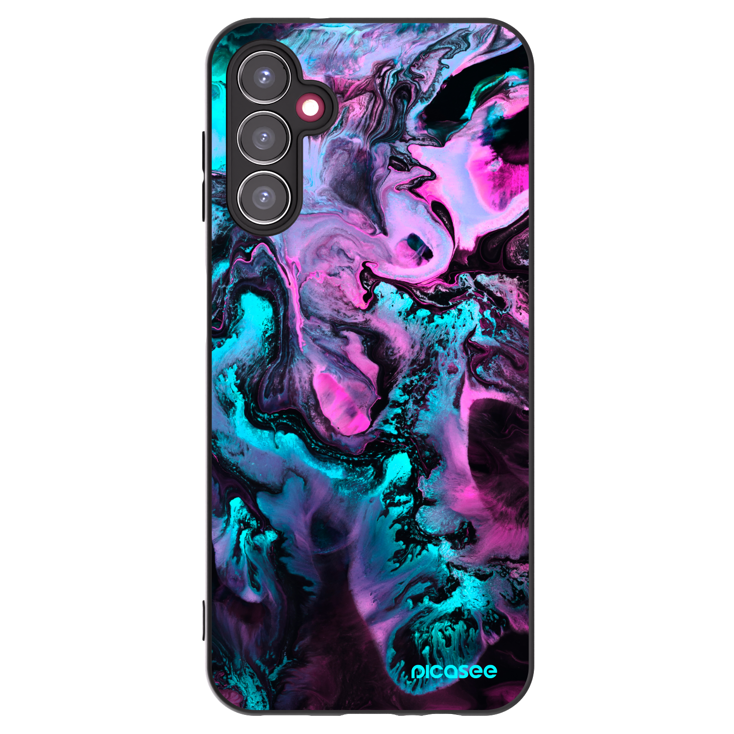 Picasee silikonový černý obal pro Samsung Galaxy A14 4G A145R - Lean