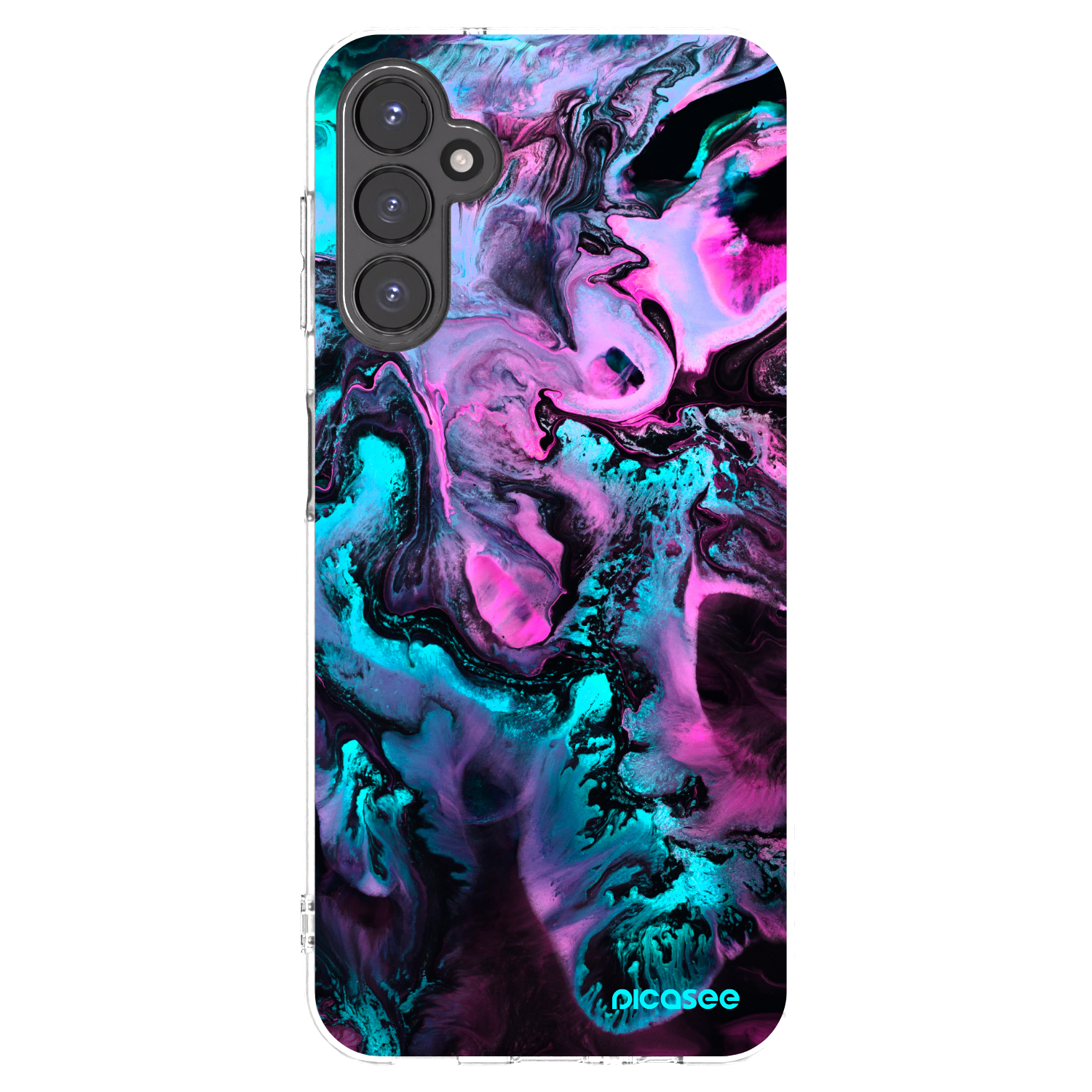 Picasee silikonový průhledný obal pro Samsung Galaxy A14 4G A145R - Lean