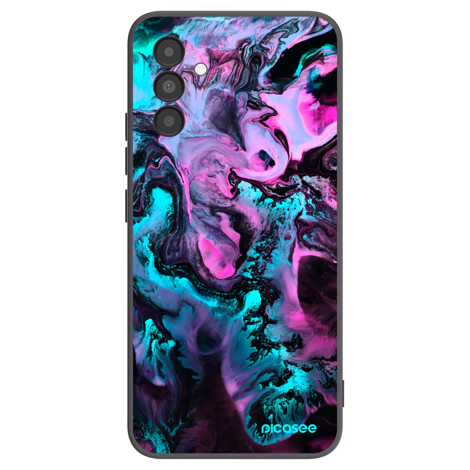 Picasee silikonový černý obal pro Samsung Galaxy A04s A047F - Lean