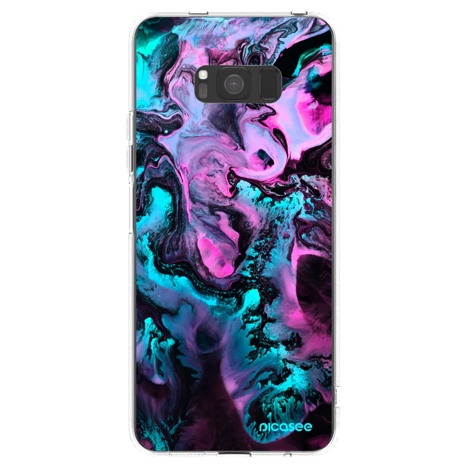 Picasee silikonový průhledný obal pro Samsung Galaxy S8 G950F - Lean