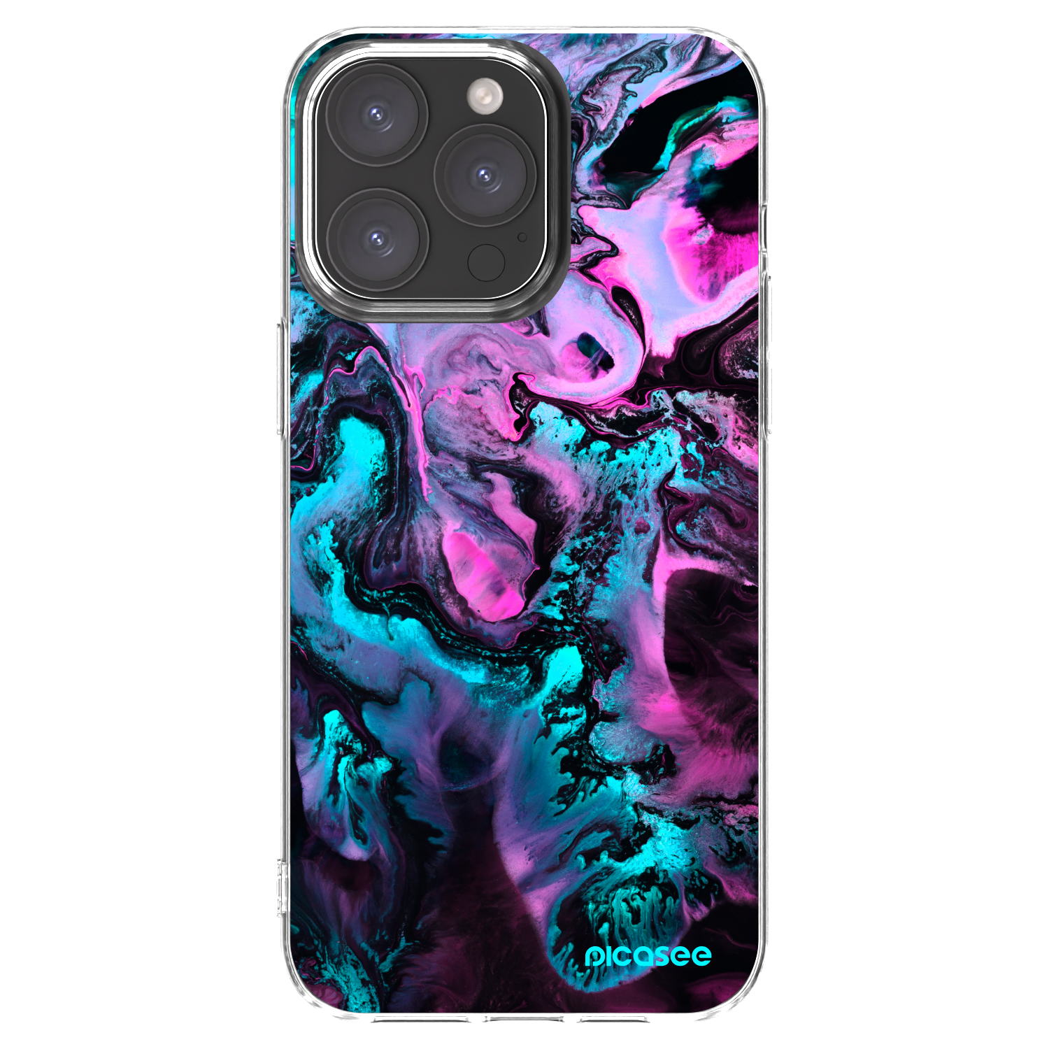 Picasee silikonový průhledný obal pro Apple iPhone 15 Pro Max - Lean