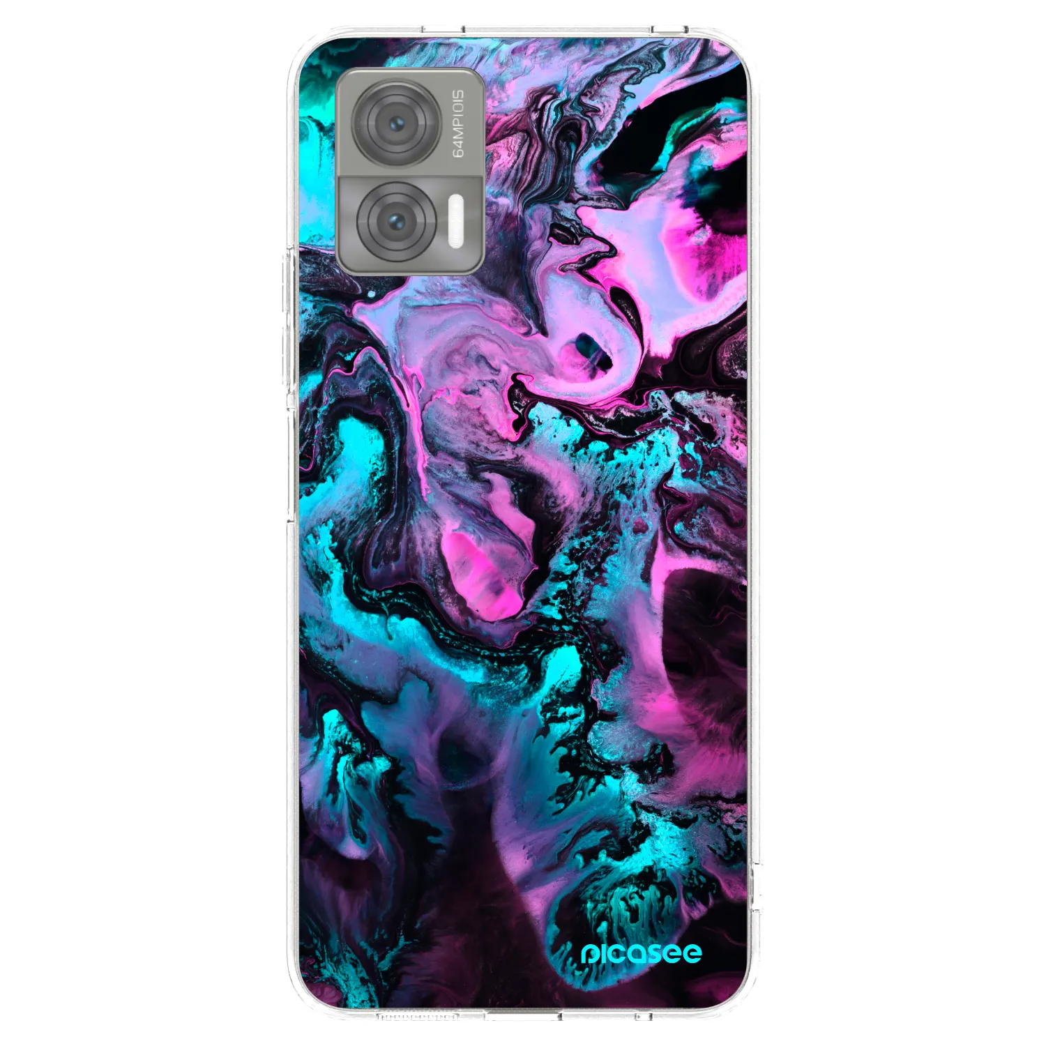 Picasee silikonový průhledný obal pro Motorola Edge 30 Neo - Lean