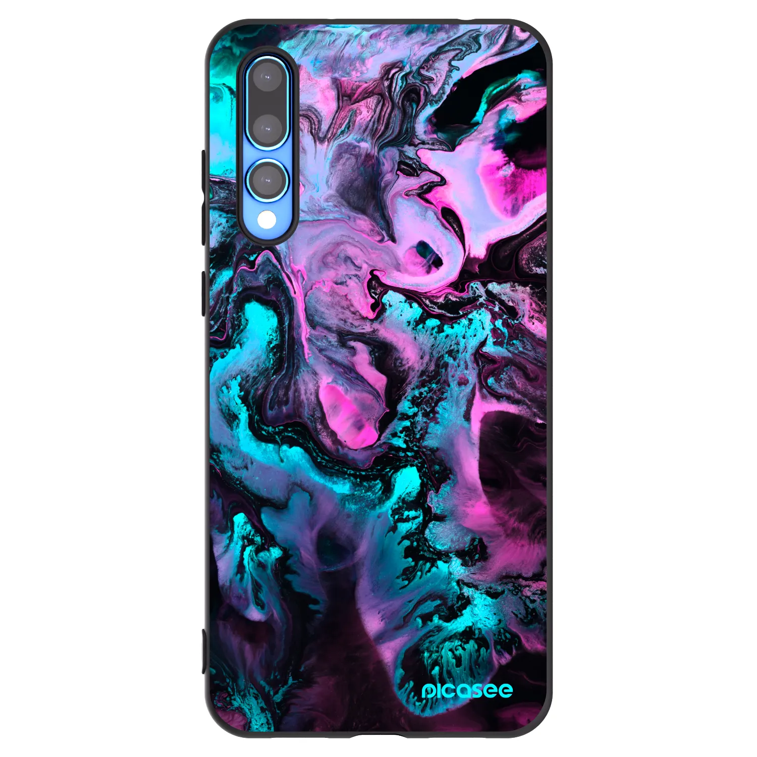 Picasee silikonový černý obal pro Huawei P20 Pro - Lean