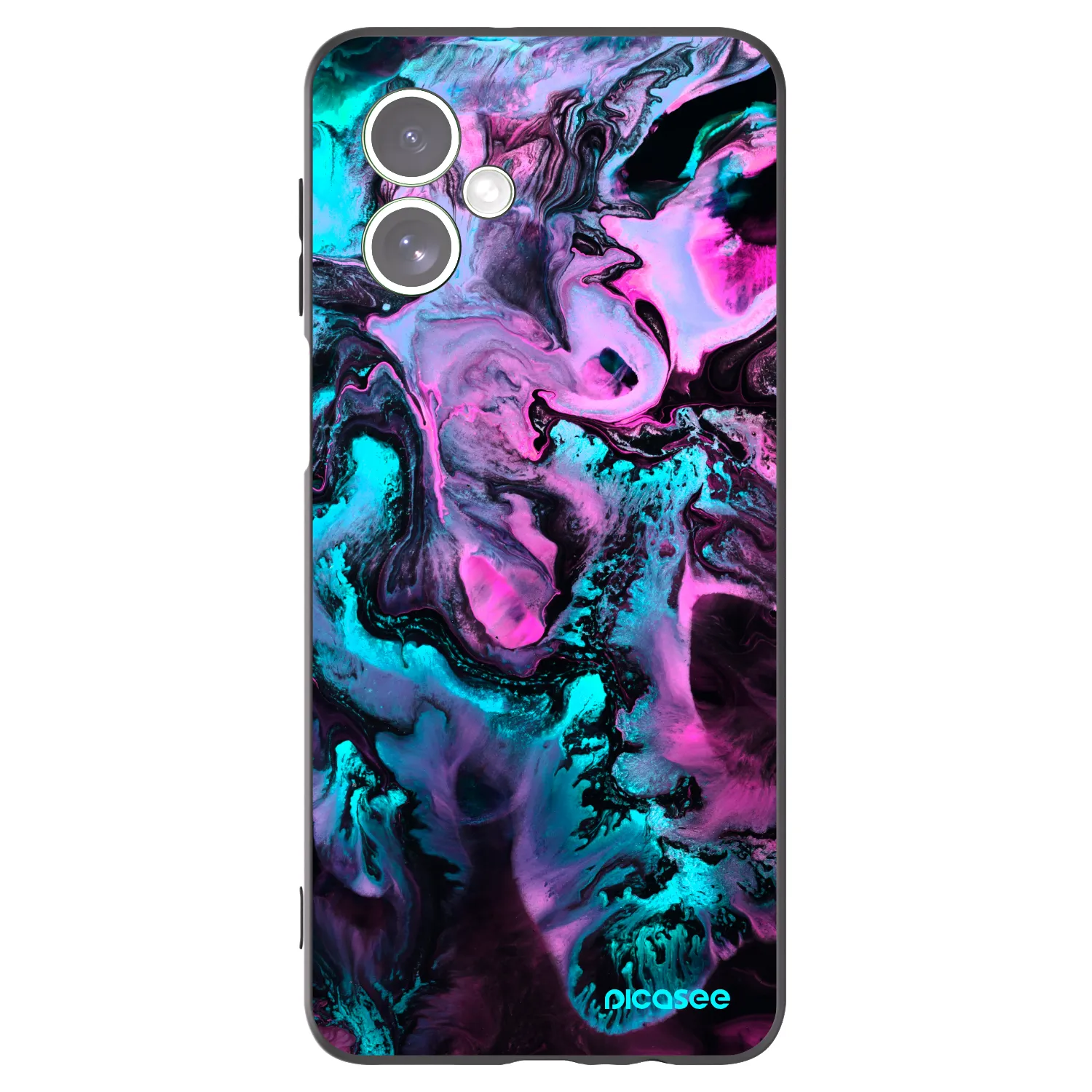 Picasee silikonový černý obal pro Motorola Moto G54 5G - Lean