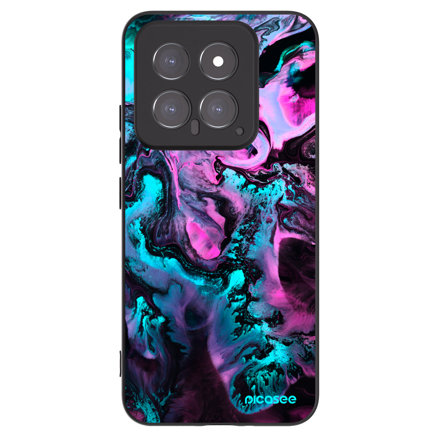 Picasee silikonový černý obal pro Xiaomi 14 - Lean