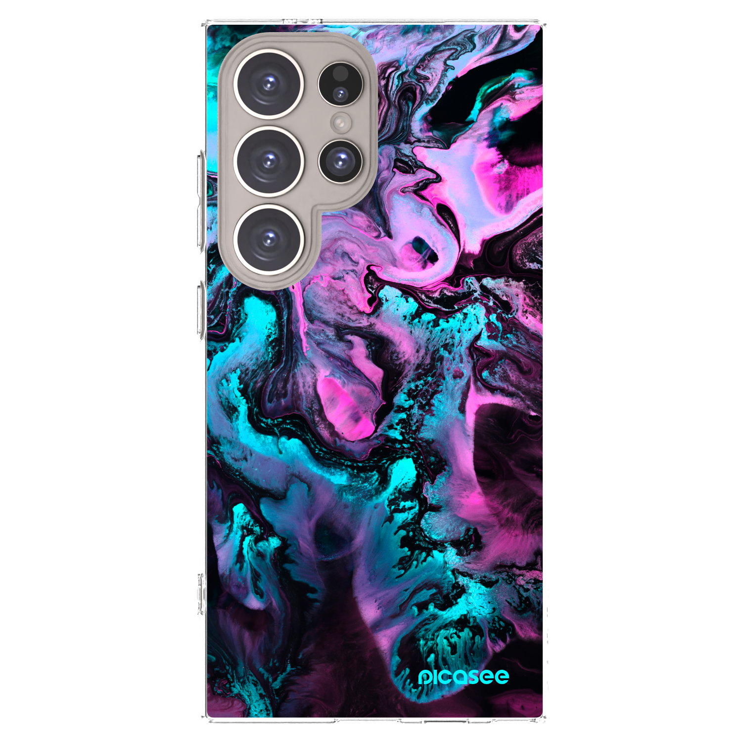 Picasee silikonový průhledný obal pro Samsung Galaxy S24 Ultra S928B 5G - Lean
