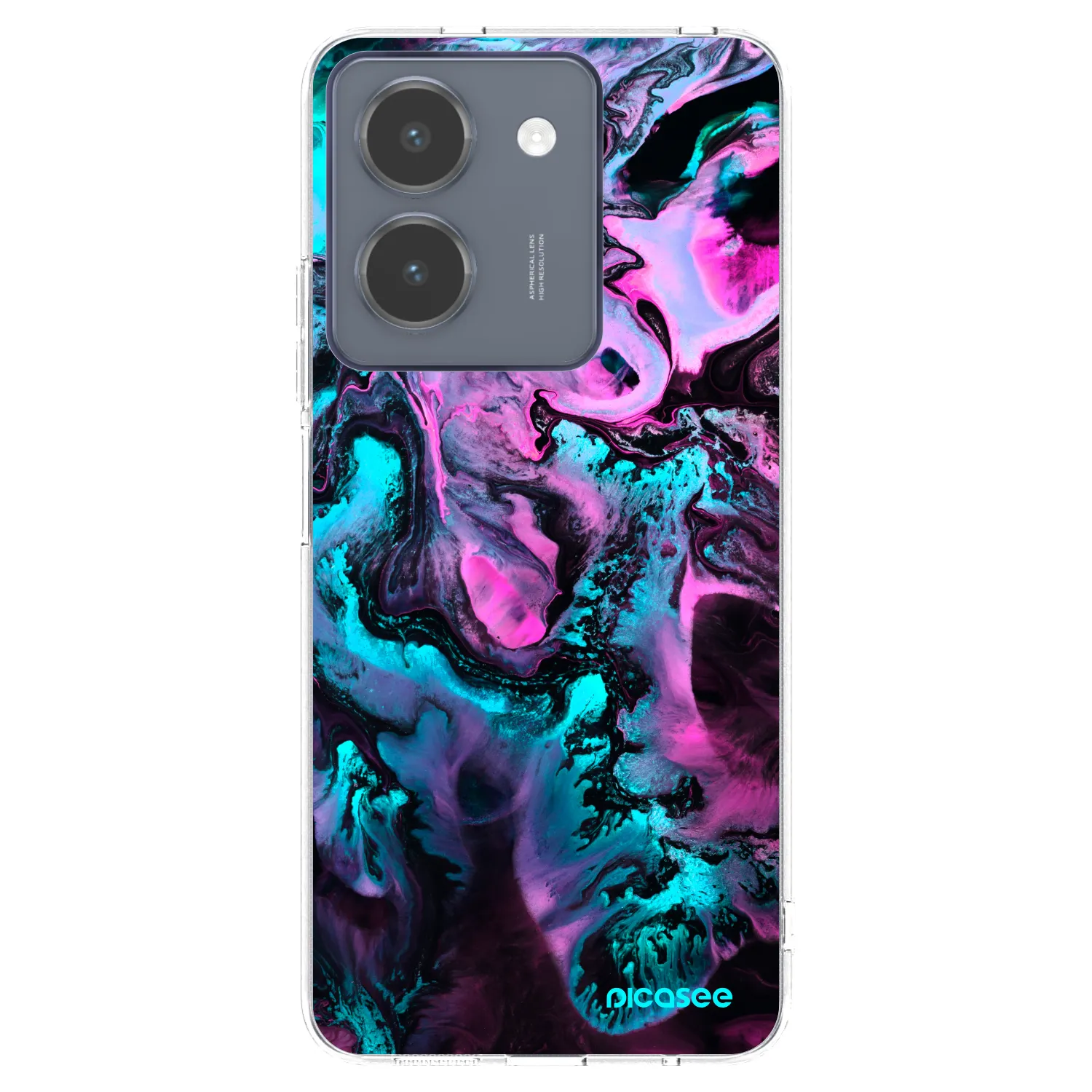 Picasee silikonový průhledný obal pro Vivo Y36 4G - Lean