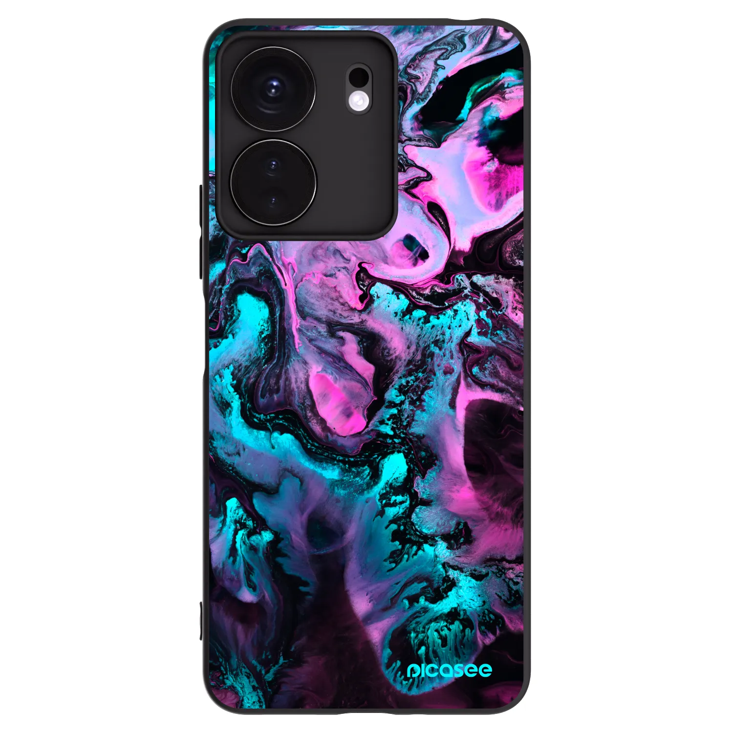 Picasee silikonový černý obal pro Xiaomi Redmi 13C 4G - Lean