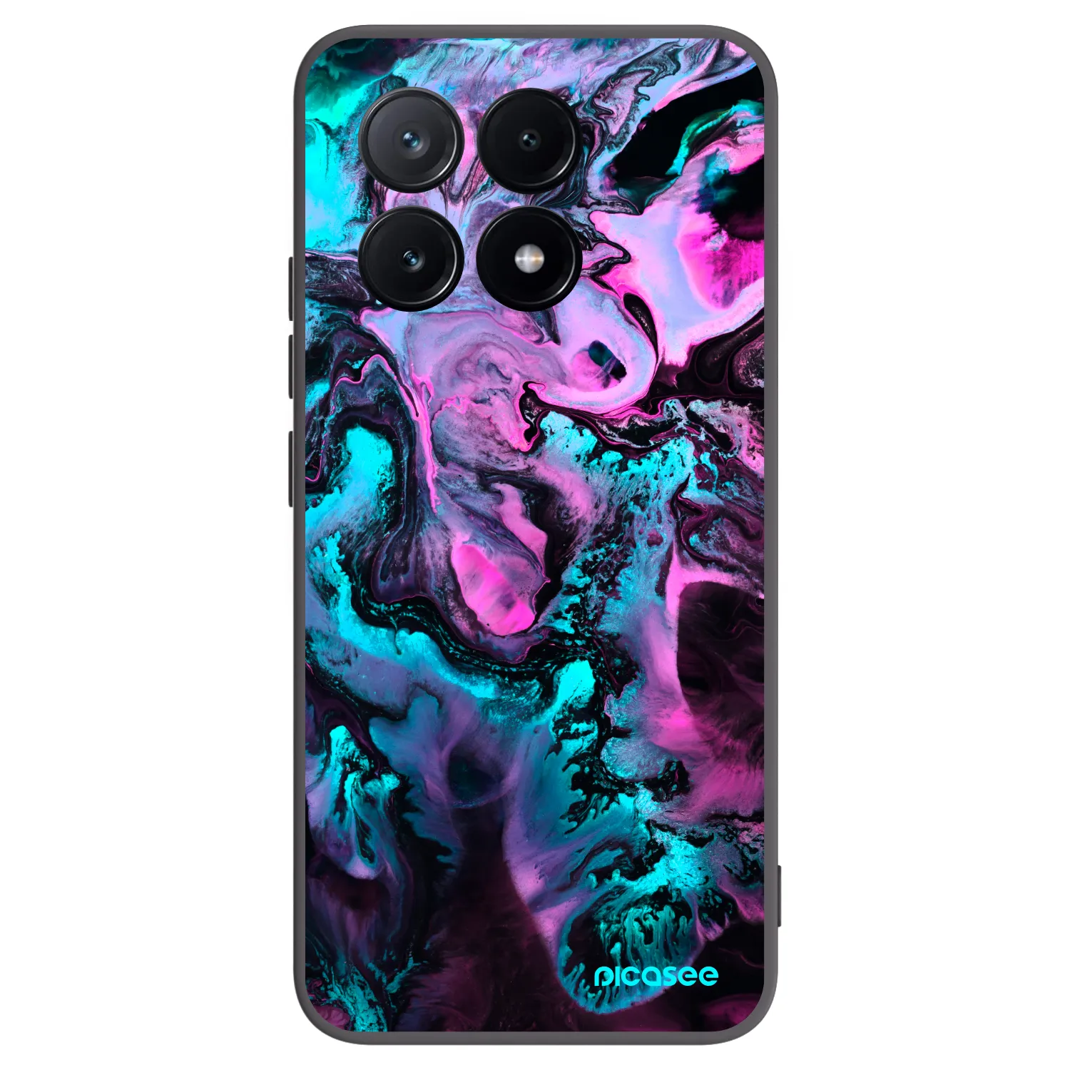 Picasee silikonový černý obal pro Xiaomi Poco X6 Pro - Lean