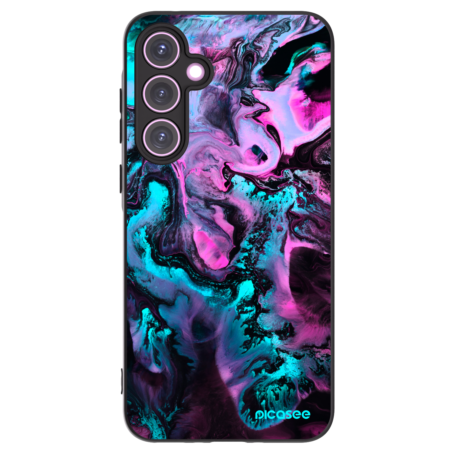 Picasee silikonový černý obal pro Samsung Galaxy A35 5G A356B - Lean