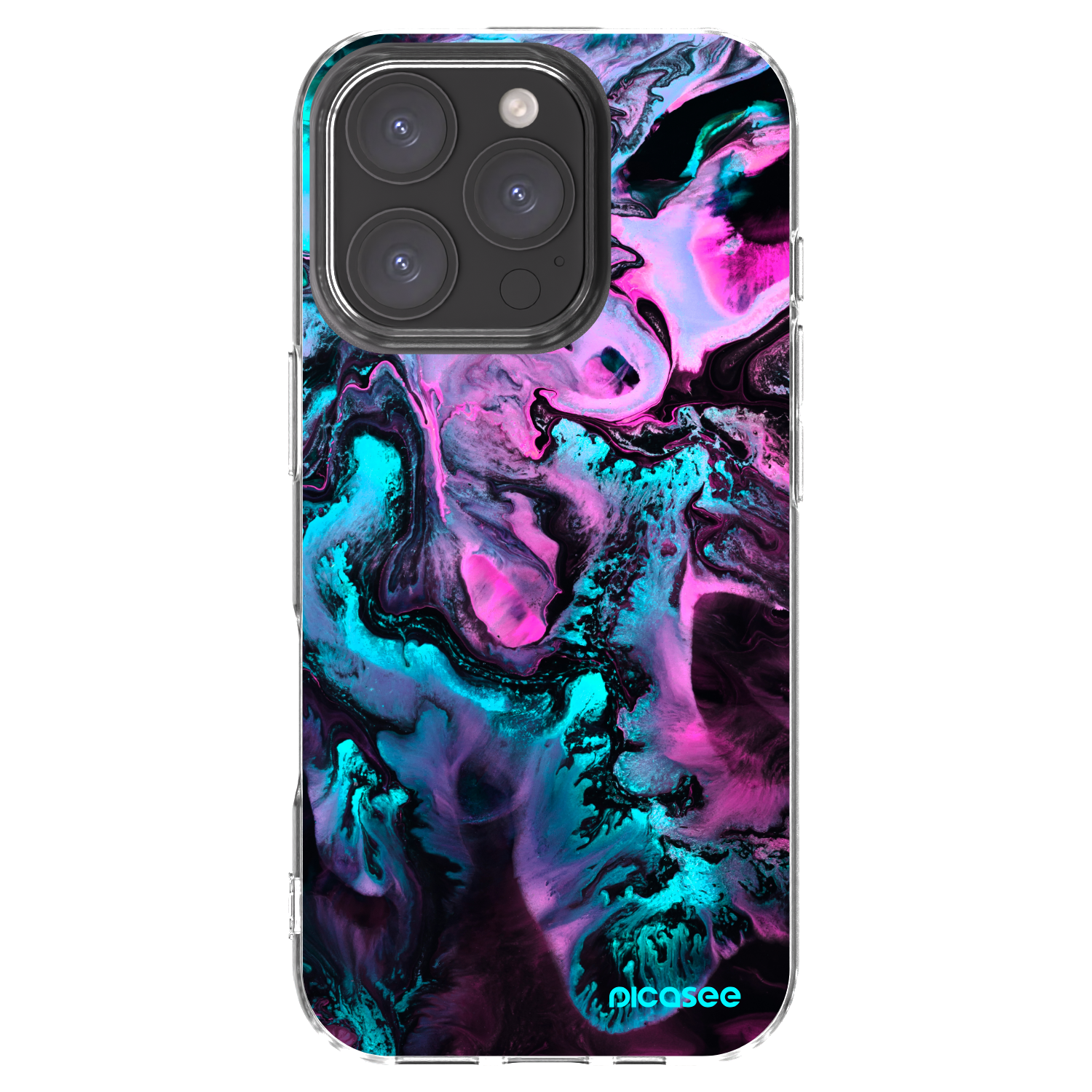 Picasee silikonový průhledný obal pro Apple iPhone 16 Pro - Lean
