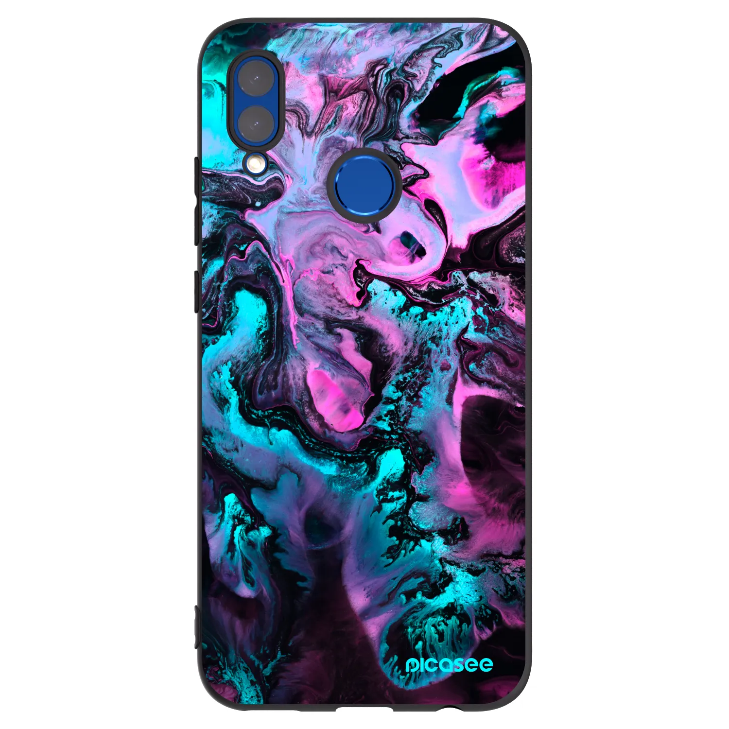 Picasee silikonový černý obal pro Honor 10 Lite - Lean