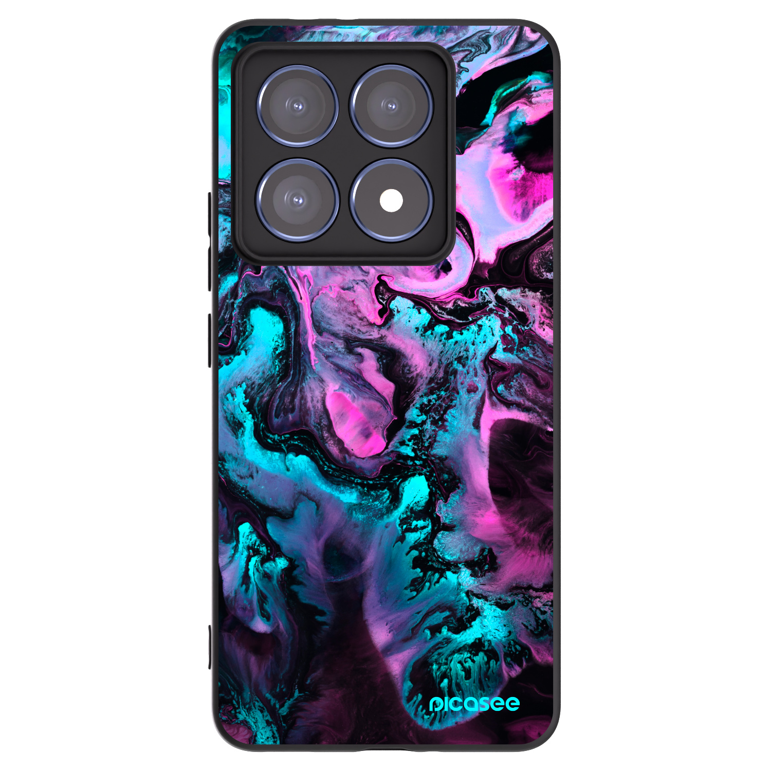 Picasee silikonový černý obal pro Xiaomi 14T Pro - Lean