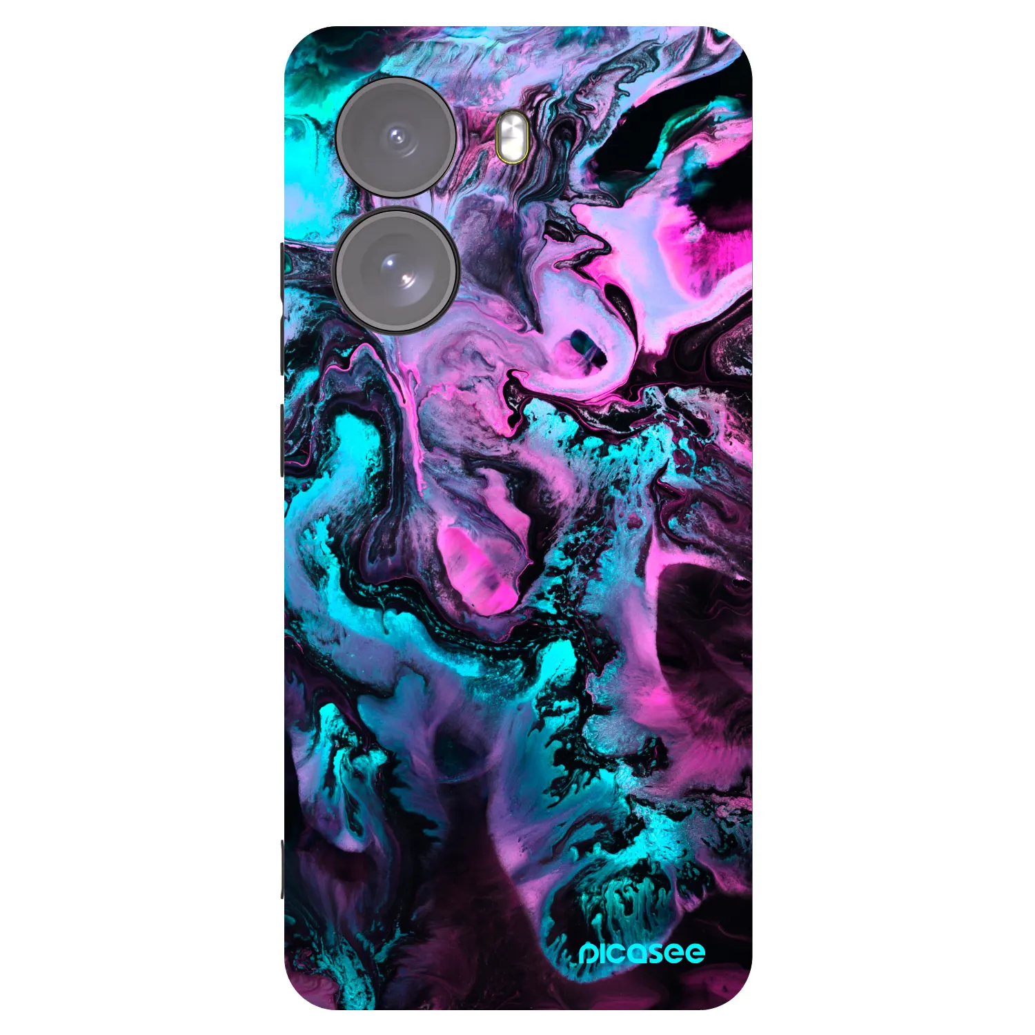 Picasee silikonový černý obal pro Xiaomi Poco X7 - Lean