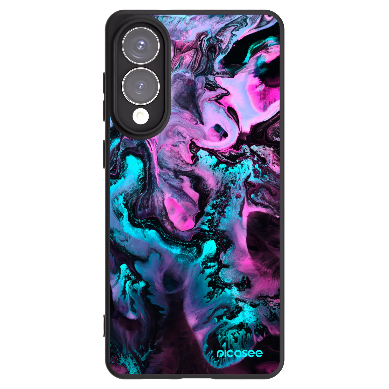 Picasee silikonový černý obal pro Samsung Galaxy S25 Edge 5G - Lean