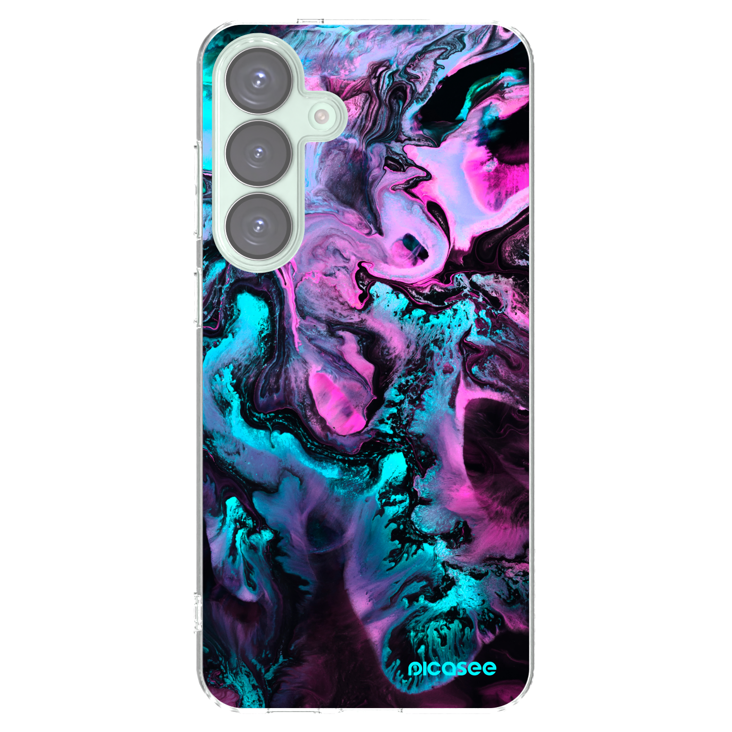 Picasee silikonový průhledný obal pro Samsung Galaxy S25+ 5G - Lean