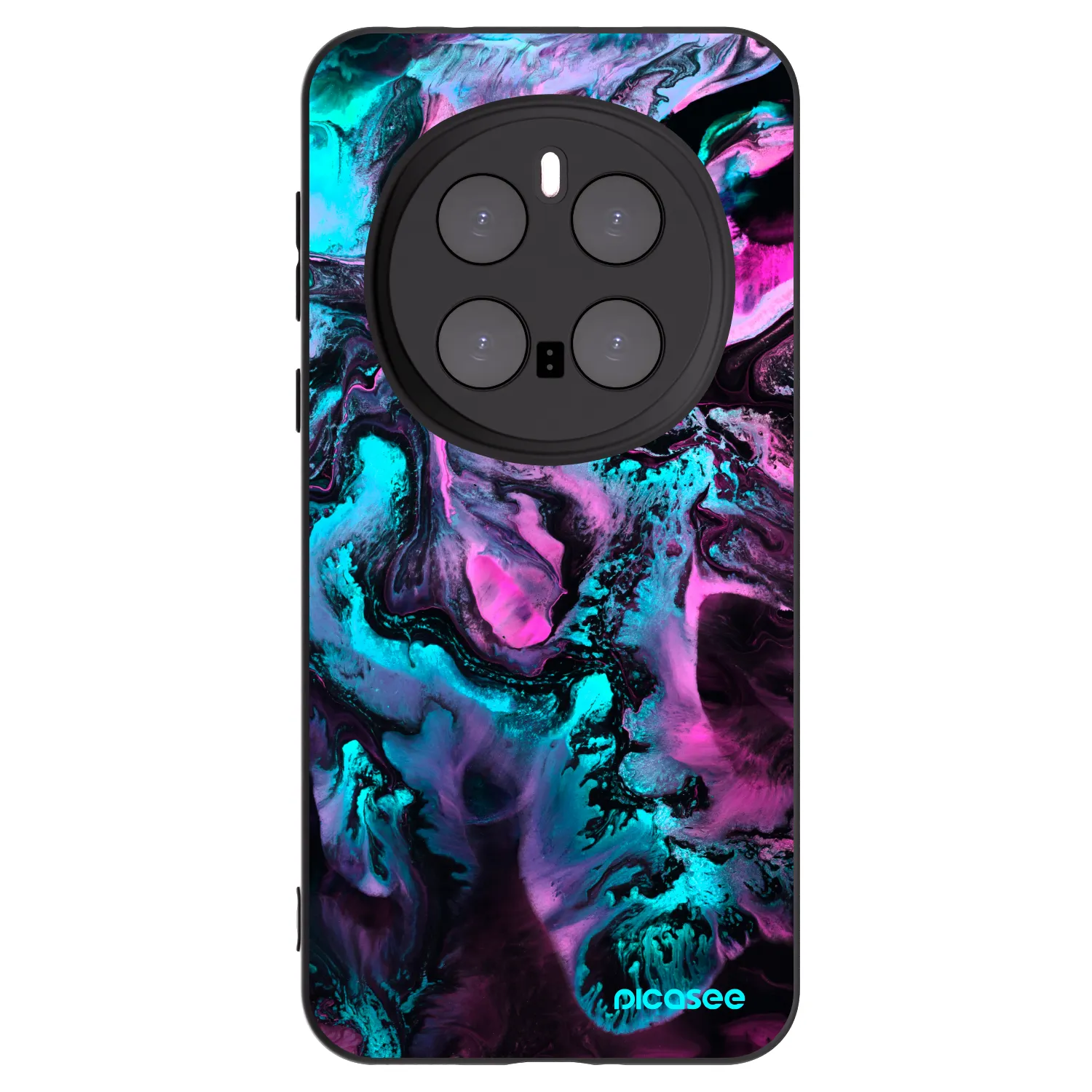 Picasee silikonový černý obal pro Honor Magic7 Pro 5G - Lean