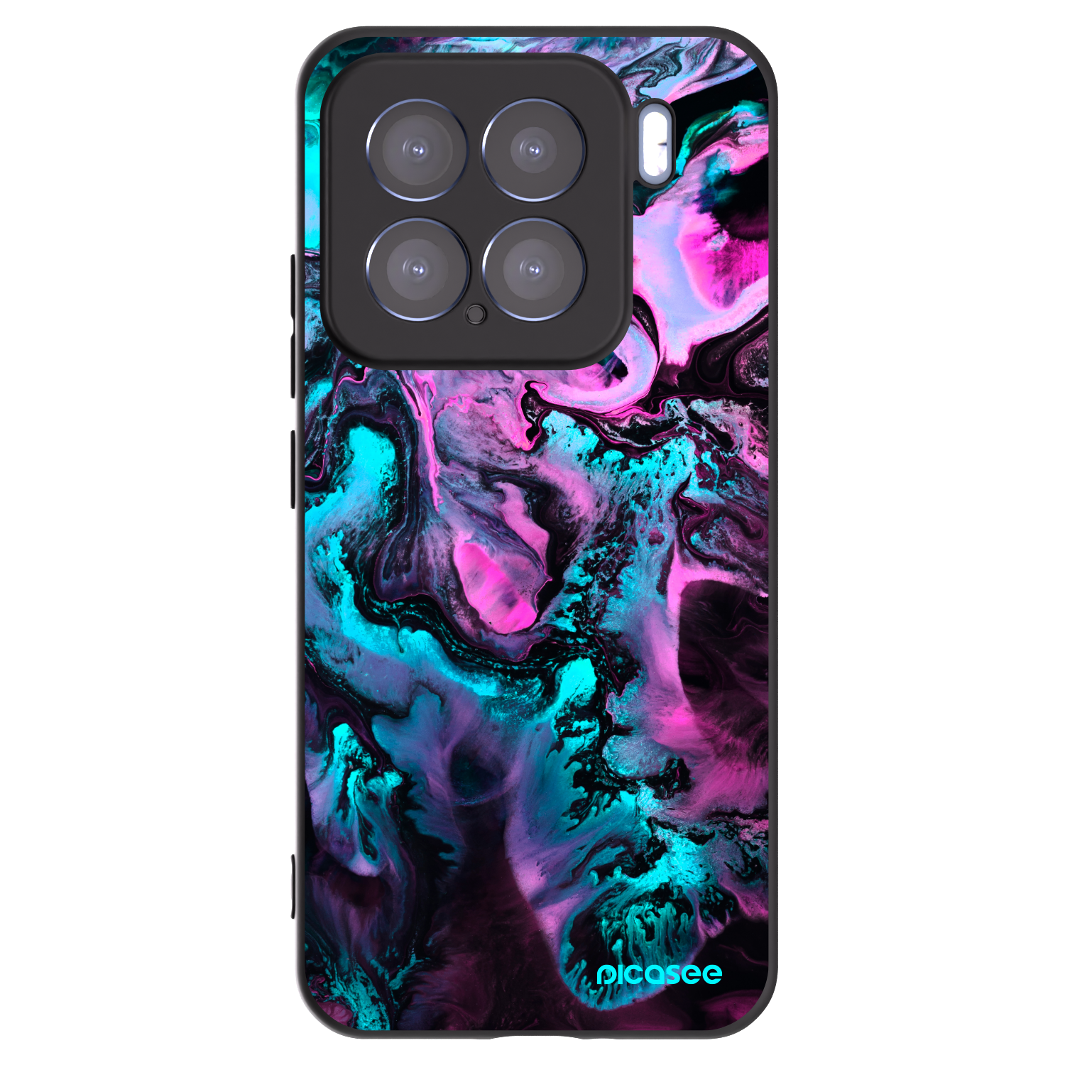 Picasee silikonový černý obal pro Xiaomi 15 - Lean
