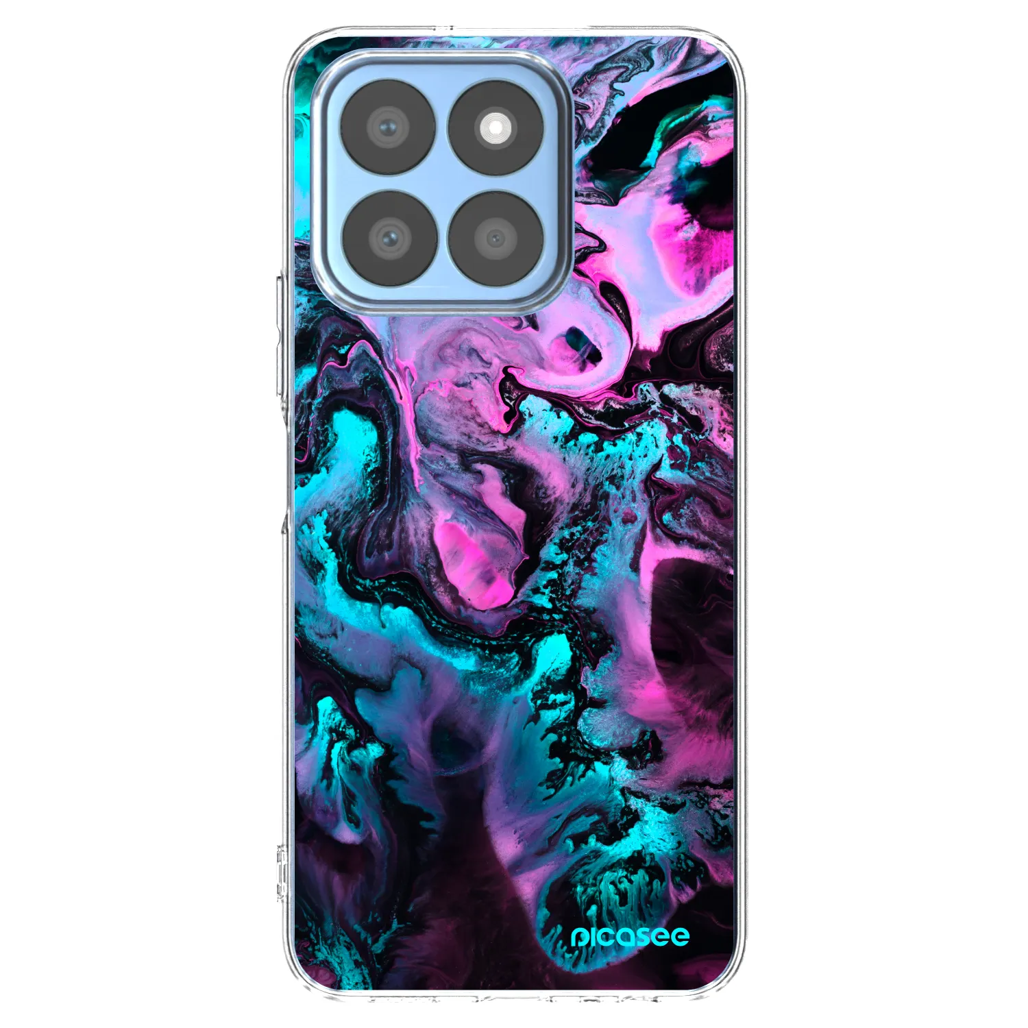 Picasee silikonový průhledný obal pro Honor X8c - Lean