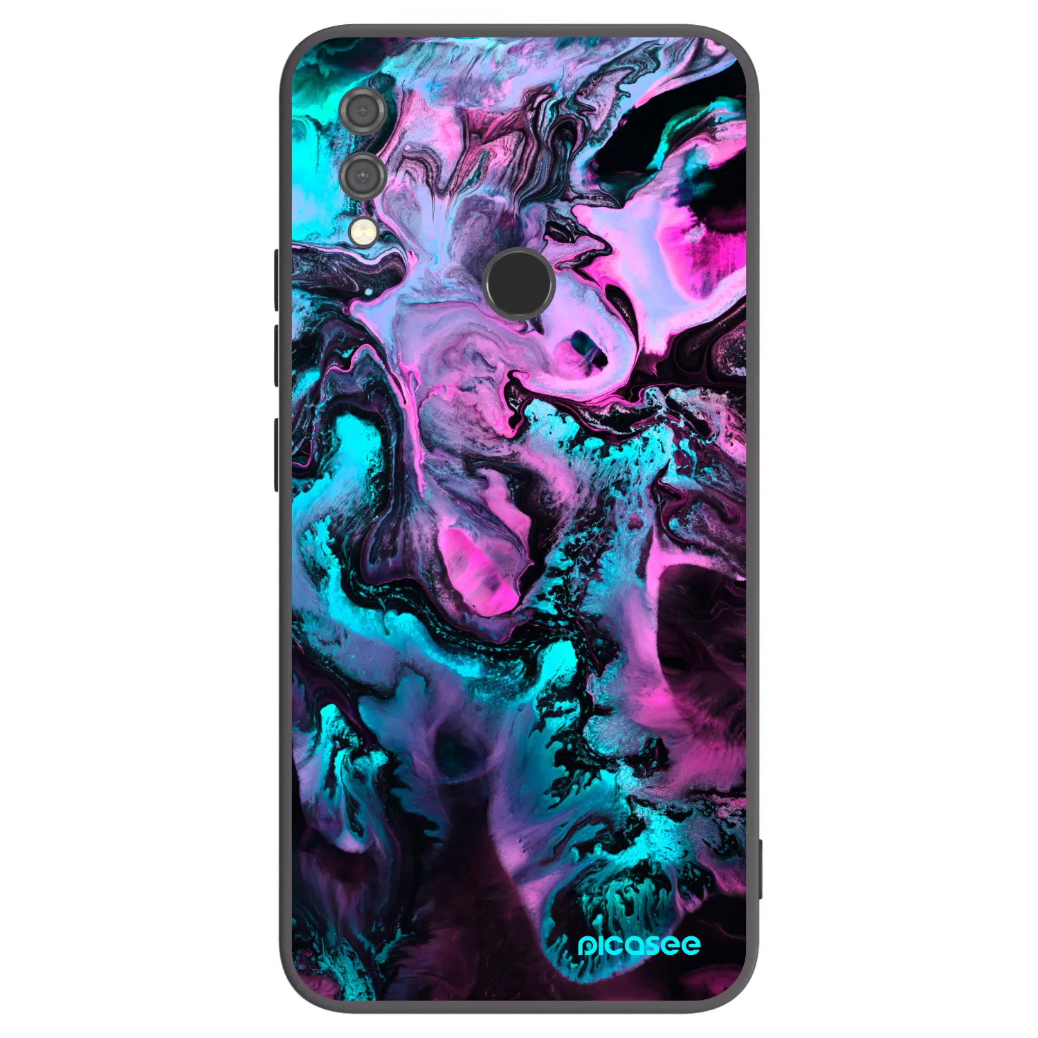 Picasee silikonový černý obal pro Xiaomi Redmi Note 7 - Lean