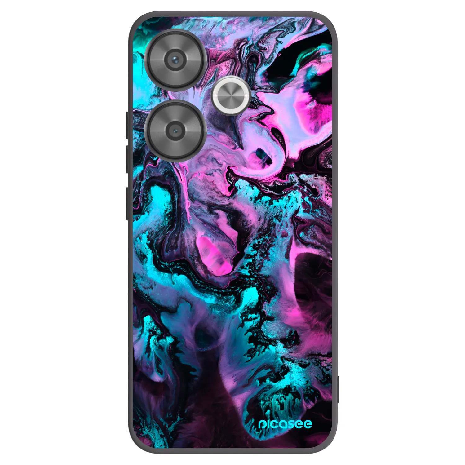 Picasee silikonový černý obal pro Xiaomi Poco F6 - Lean
