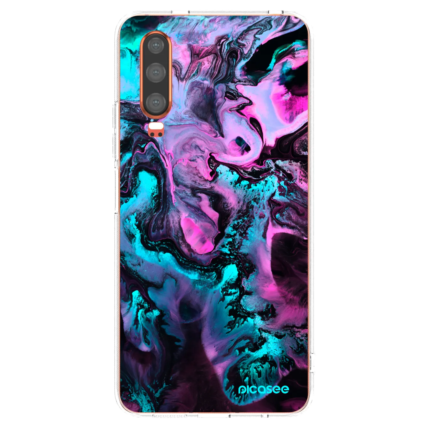Picasee silikonový průhledný obal pro Huawei P30 - Lean