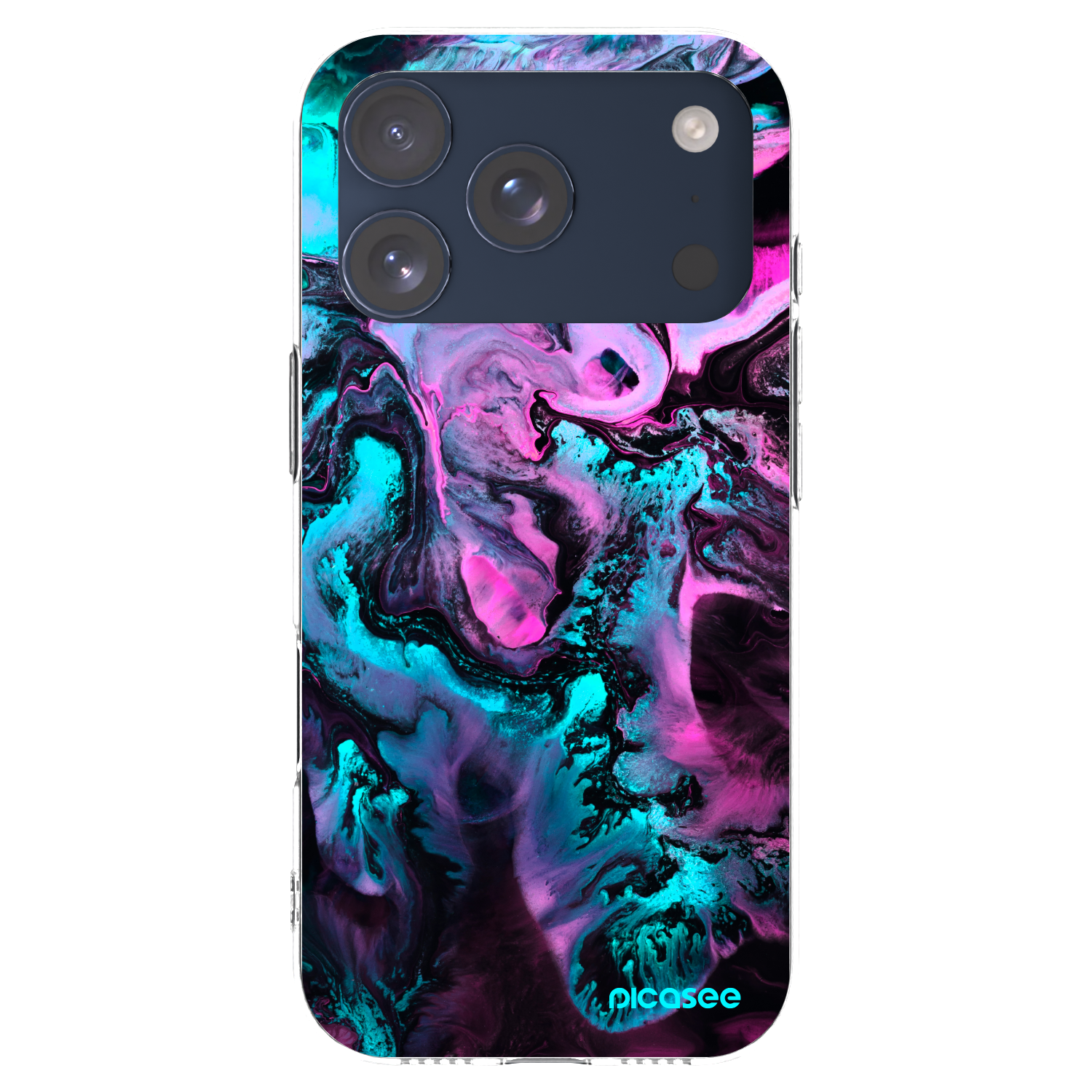 Picasee silikonový průhledný obal pro Apple iPhone 17 Pro - Lean